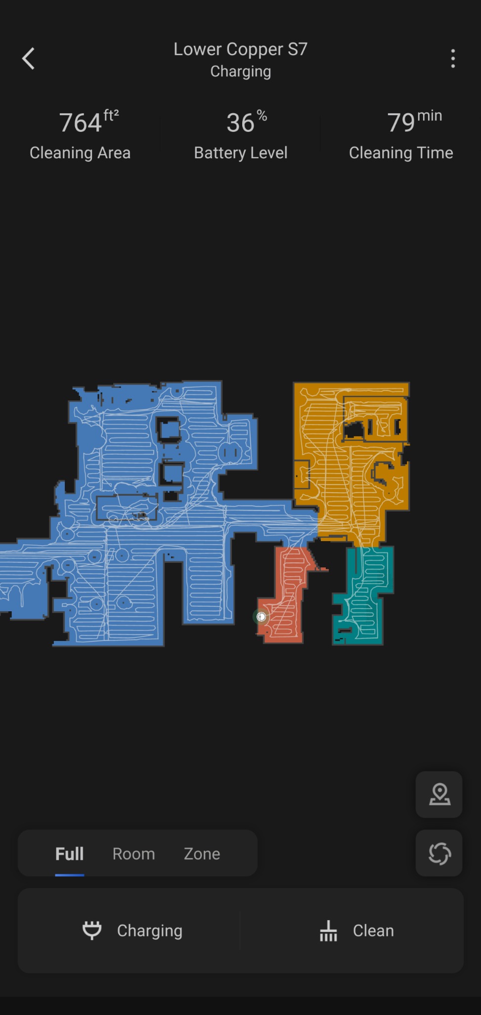 roborock Q7 M5 Robot Vacuum and Mop Combo, 10,000Pa HyperForce Suction, Robotic Vacuum Cleaner, Dual Anti-Tangle System, APP-Controlled Mopping, LiDAR Navigation, for Pet Hair and Carpet, Black - Customer Photo 5