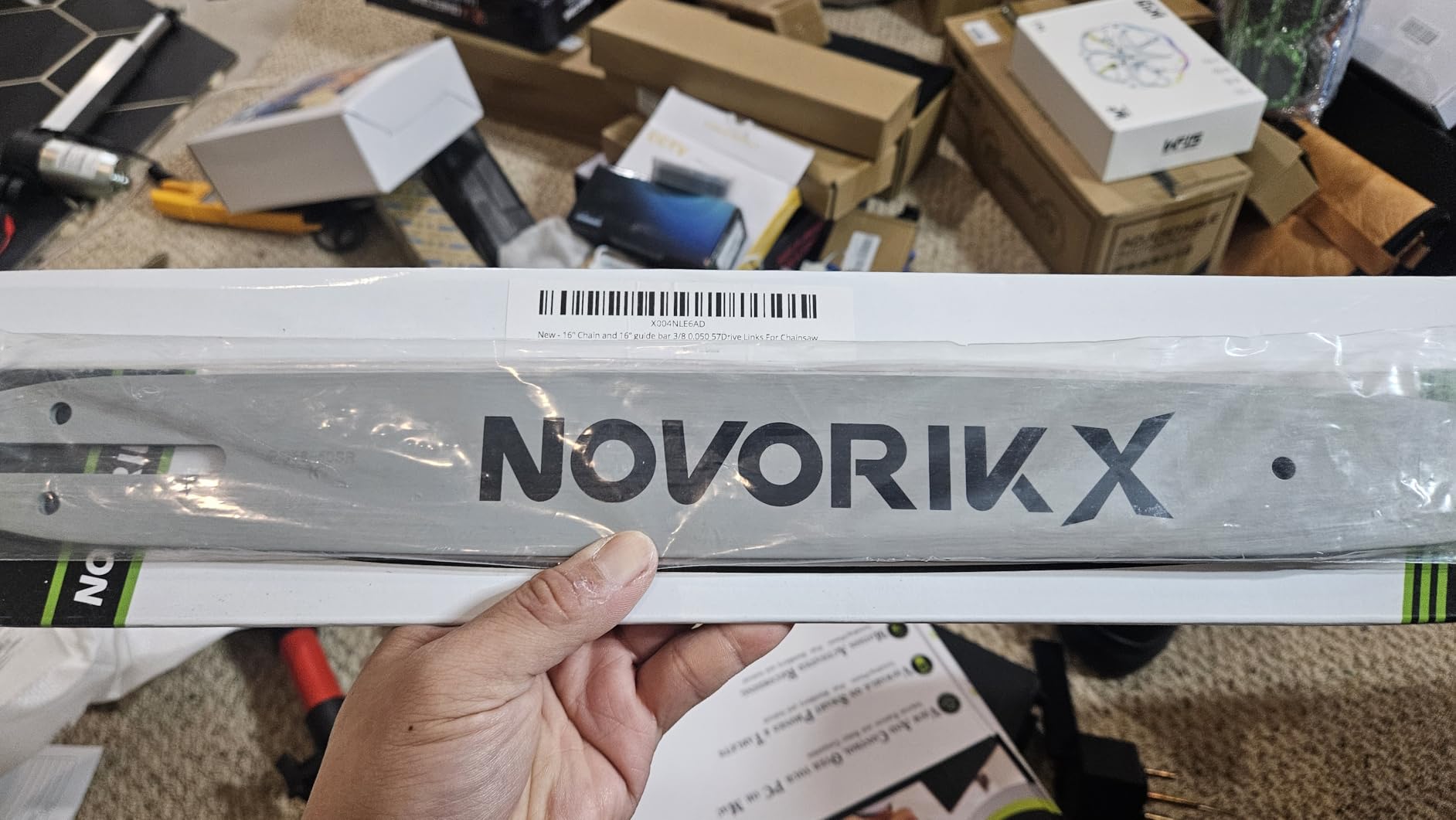 Gas Chainsaw Powered 45CC 18 16 Inch Chainsaw For Tree Trimming Wood Cutting 2.3 HP Handheld Chain Saw Gas With Automatic Oiler - Customer Photo 1