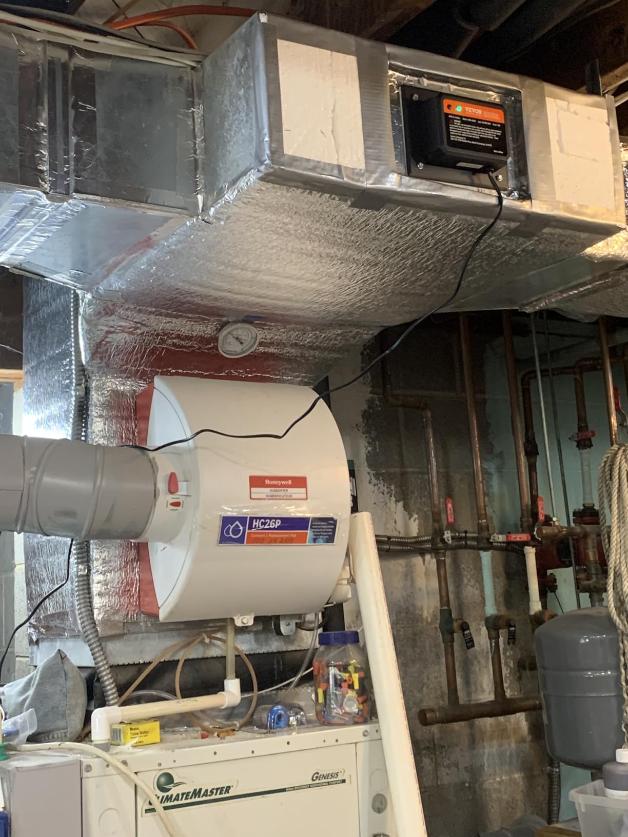 VEVOR HVAC Air Purifier Whole House, 72W 16inch, UV UVC Light in Duct for Ac (Air Conditioning) Duct Customer Review VEVOR HVAC Air Purifier Whole House, 72W 16inch, UV UVC Light in Duct for Ac (Air Conditioning) Duct - Customer Photo 1