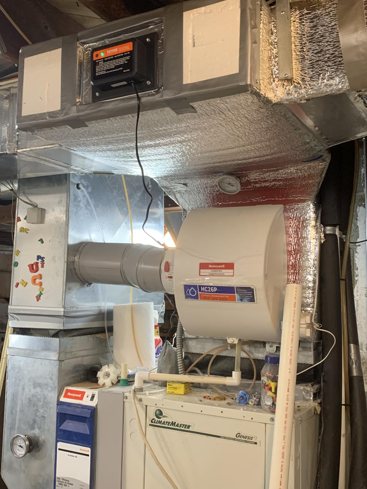 VEVOR HVAC Air Purifier Whole House, 72W 16inch, UV UVC Light in Duct for Ac (Air Conditioning) Duct Customer Review VEVOR HVAC Air Purifier Whole House, 72W 16inch, UV UVC Light in Duct for Ac (Air Conditioning) Duct - Customer Photo 2