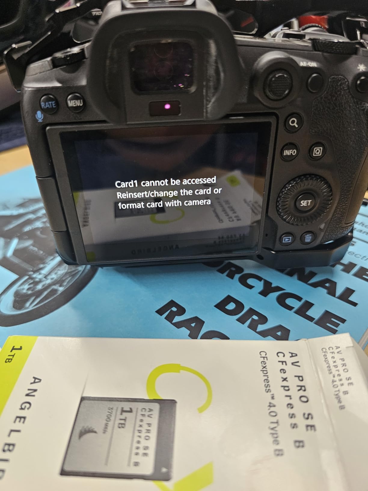 Angelbird AV PRO SE CFexpress B v4 1 TB - CFexpress 4.0 Type B Memory Card - Largest Capacity and Ultra High-Speed - up to 12 K+ RAW Video and Photo Customer Review Angelbird AV PRO SE CFexpress B v4 1 TB - CFexpress 4.0 Type B Memory Card - Largest Capacity and Ultra High-Speed - up to 12 K+ RAW Video and Photo - Customer Photo 2