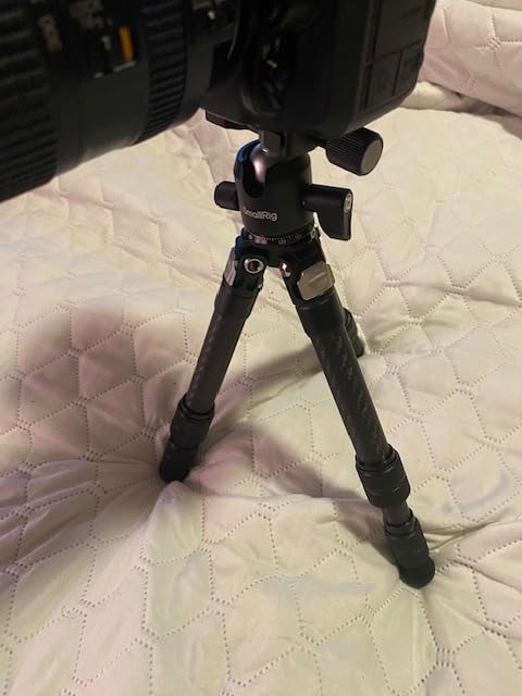 SmallRig Portable Carbon Fiber Tabletop Tripod Kit - Customer Photo 4