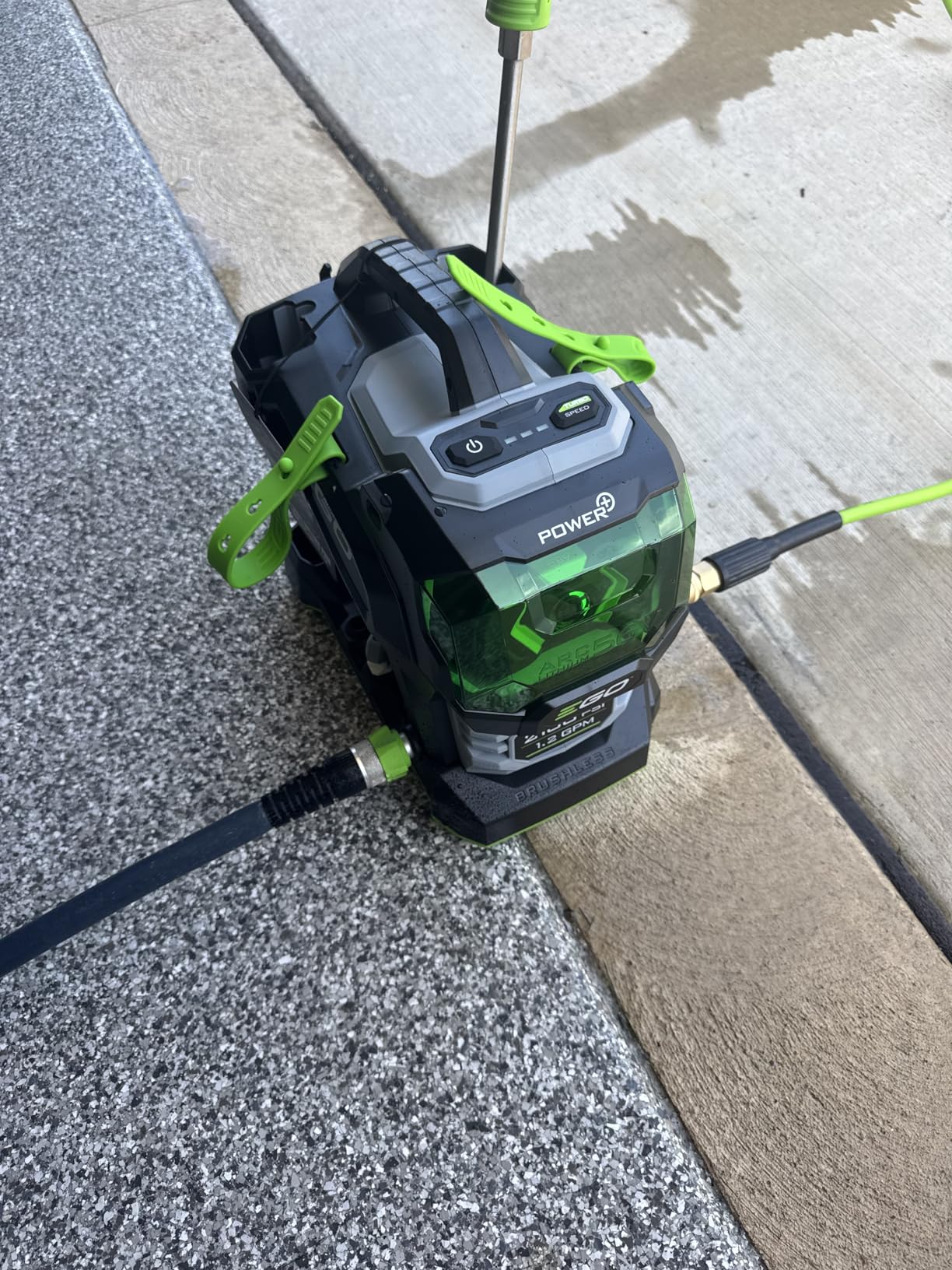 EGO Power+ Electric Pressure Washer, 2100 PSI Power Washer, Battery and Charger Not Included - HPW2100 - Customer Photo 1