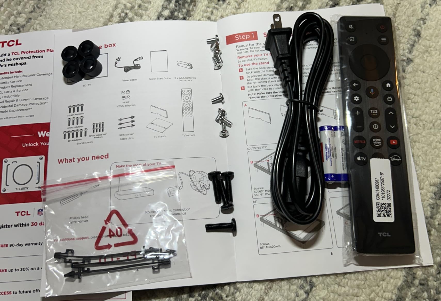 TCL 65-Inch Class QM7K Series Mini LED QLED 4K HDR Smart Google TV (65QM7K, 2025 Model) - Customer Photo 4