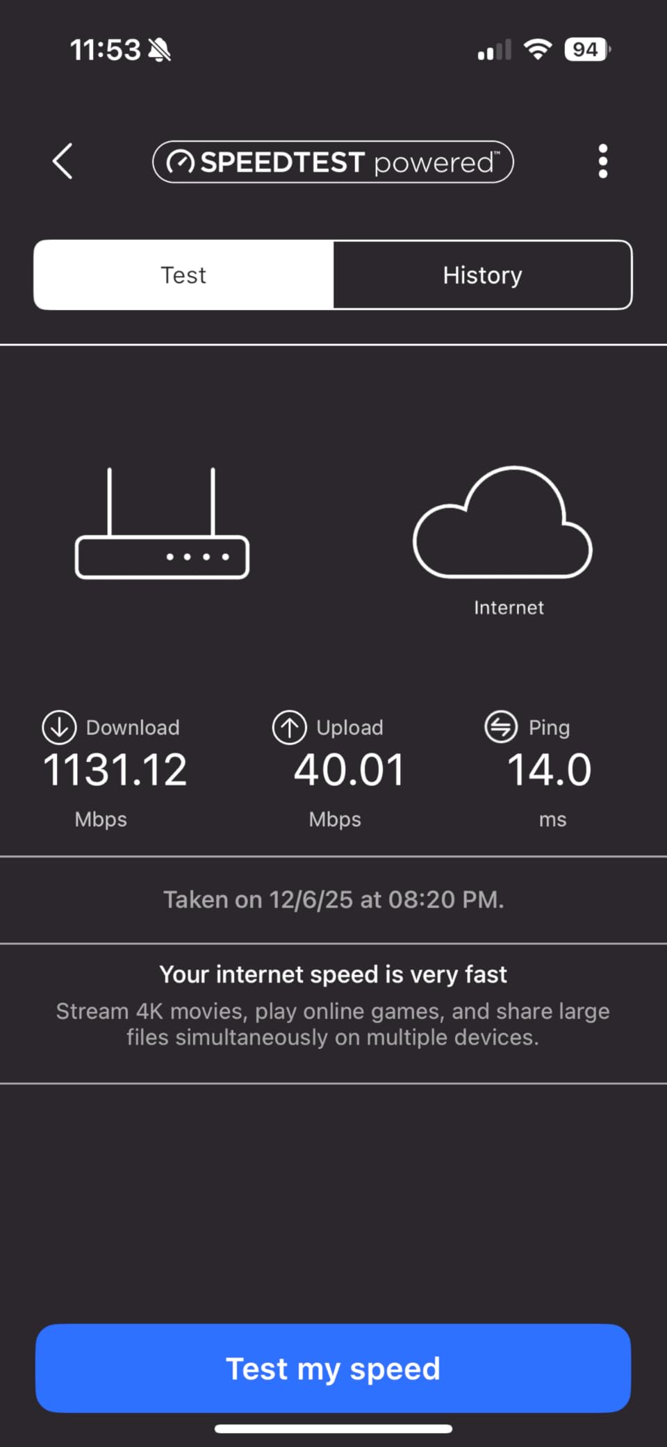 NETGEAR Nighthawk Dual-Band WiFi 7 Router (RS90) – Router Only, BE3600 Wireless Speed (up to 3.6 Gbps) - Covers up to 2,000 sq. ft., 50 Devices – 2.5 Gig Internet Port - Free Expert Help - Customer Photo 2