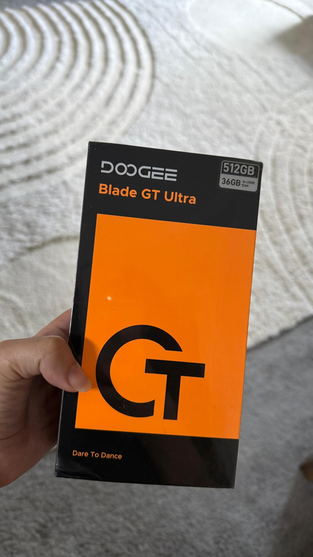 DOOGEE Blade GT Ultra 5G Rugged Smartphone with LED Light Effect, 36GB+512GB/2TB DDR5 Rugged Phone, 4nm Dimensity D7300, 6.72