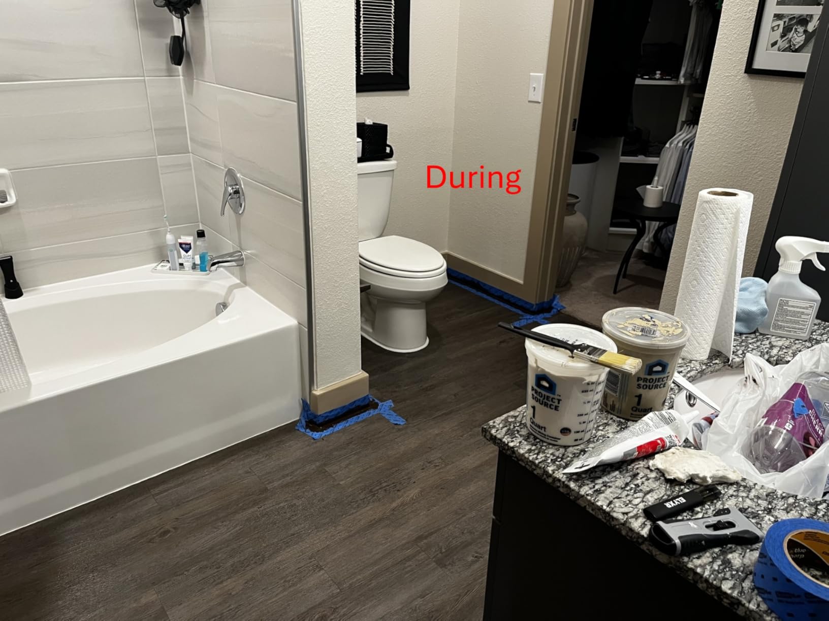 ScotchBlue PROSharp Painter's Tape 2 Inch Wide (1.88 in x 60 yd) 1 Roll Blue Tape Protects Surfaces and Removes Easily, Edge-Lock Tape for Indoor and Outdoor Use (2093+-48EC) - Customer Photo 2