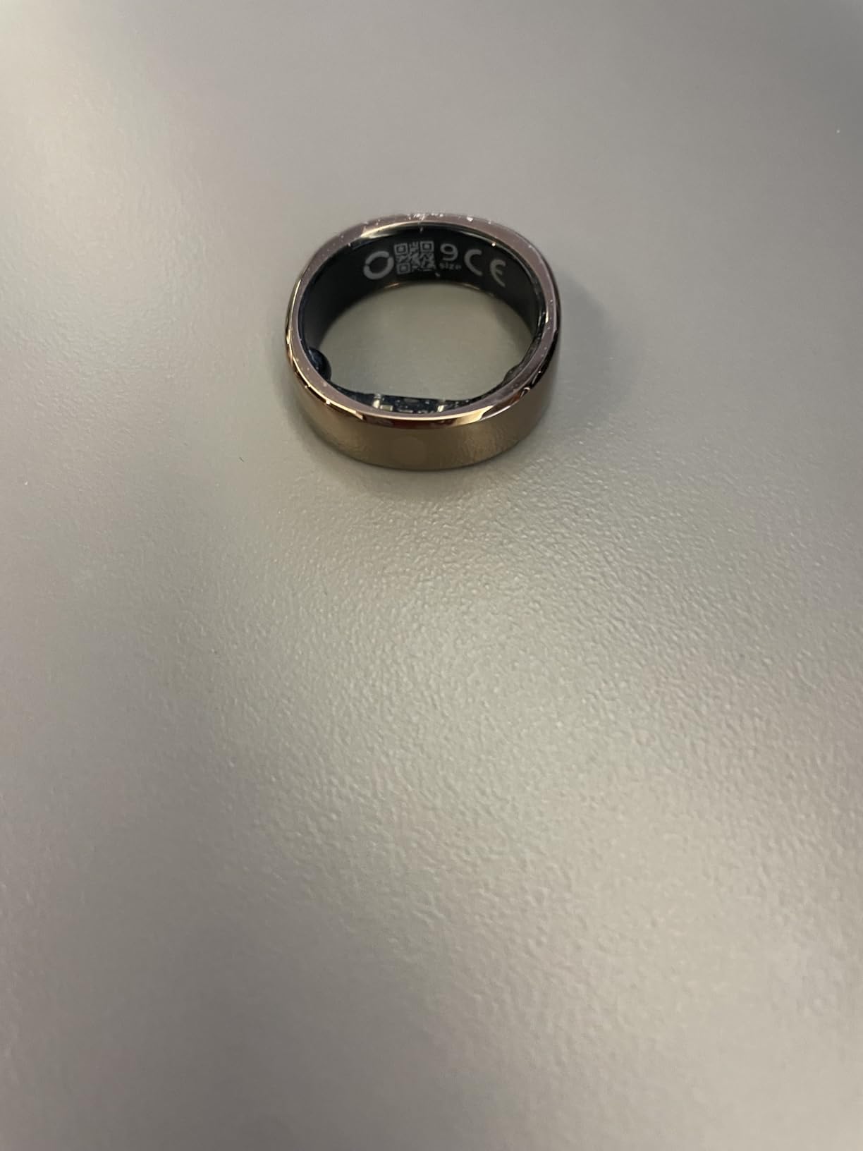 RingConn Gen 2 Air, Ultra-Thin AI Smart Ring, 10-Day Battery Life, Fitness/Sleep/Stress/HR Tracker for Women&Men, No App Fee for Standard Features, iOS & Android Compatible (Size 12, Galaxy Sliver) - Customer Photo 1