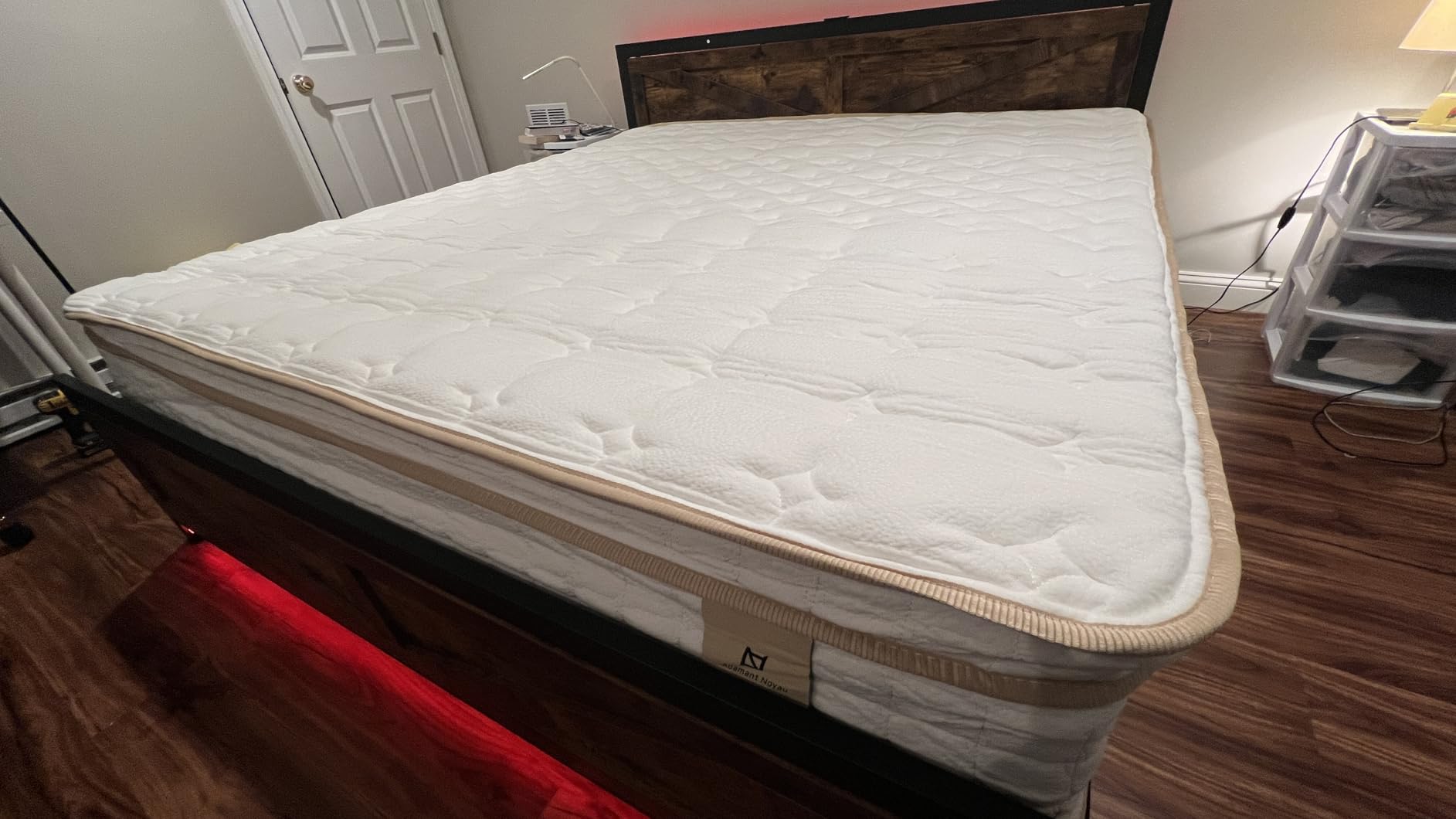 King Size Mattress, 12 Inch Hybrid King Mattress in a Box, Medium Firm Mattresses with Memory Foam & Pocket Springs, Pressure Relief, Cool Fresh Sleep, Enhanced Edge support， 80