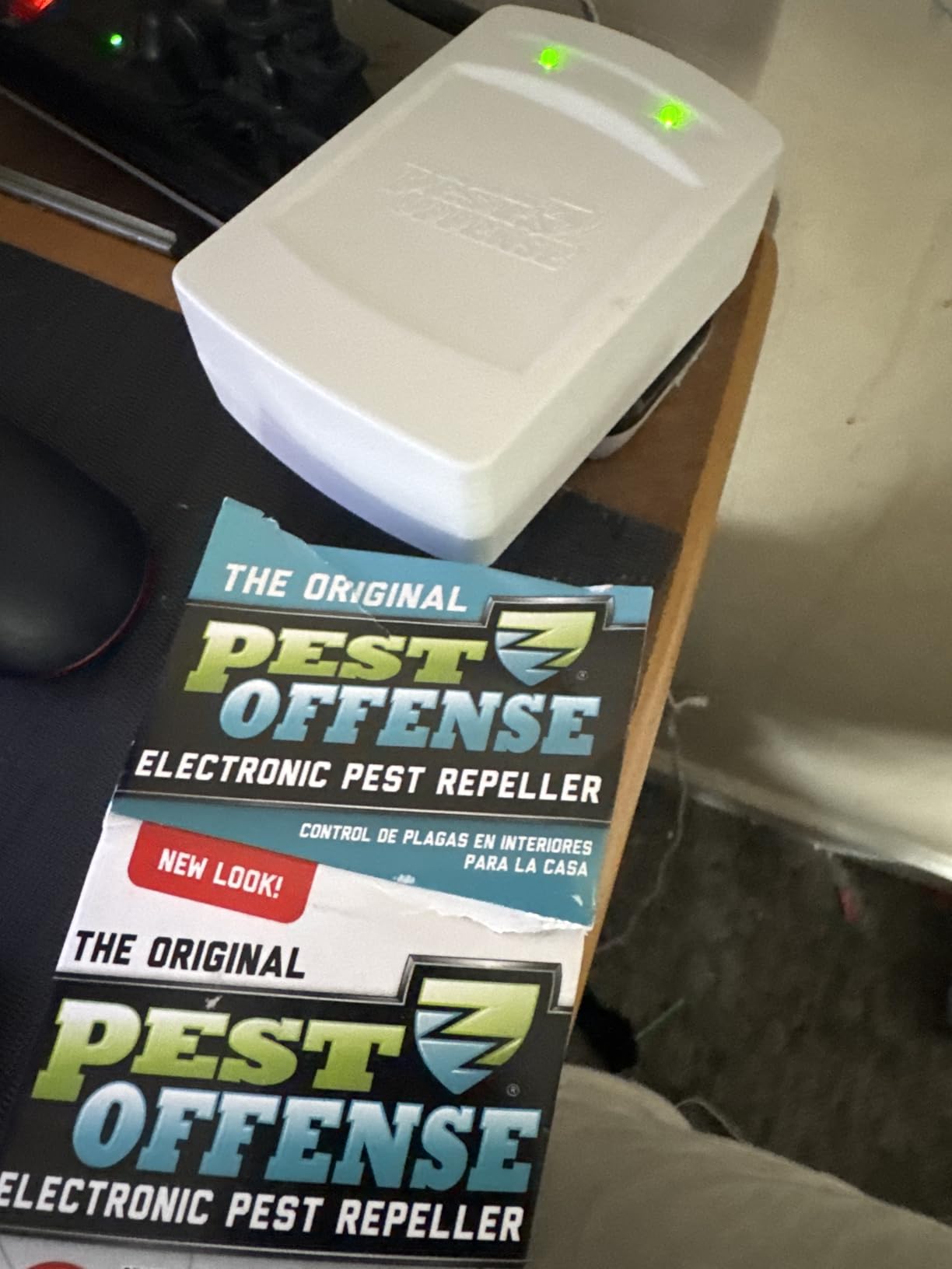 2025 Upgraded PEST OFFENSE New Look Electronic Pest Repeller for Indoor Pest Control of Mice, Rats, Rodents, Roaches for Home, Office, Business, Garage, Warehouse Customer Review 2025 Upgraded PEST OFFENSE New Look Electronic Pest Repeller for Indoor Pest Control of Mice, Rats, Rodents, Roaches for Home, Office, Business, Garage, Warehouse - Customer Photo 1