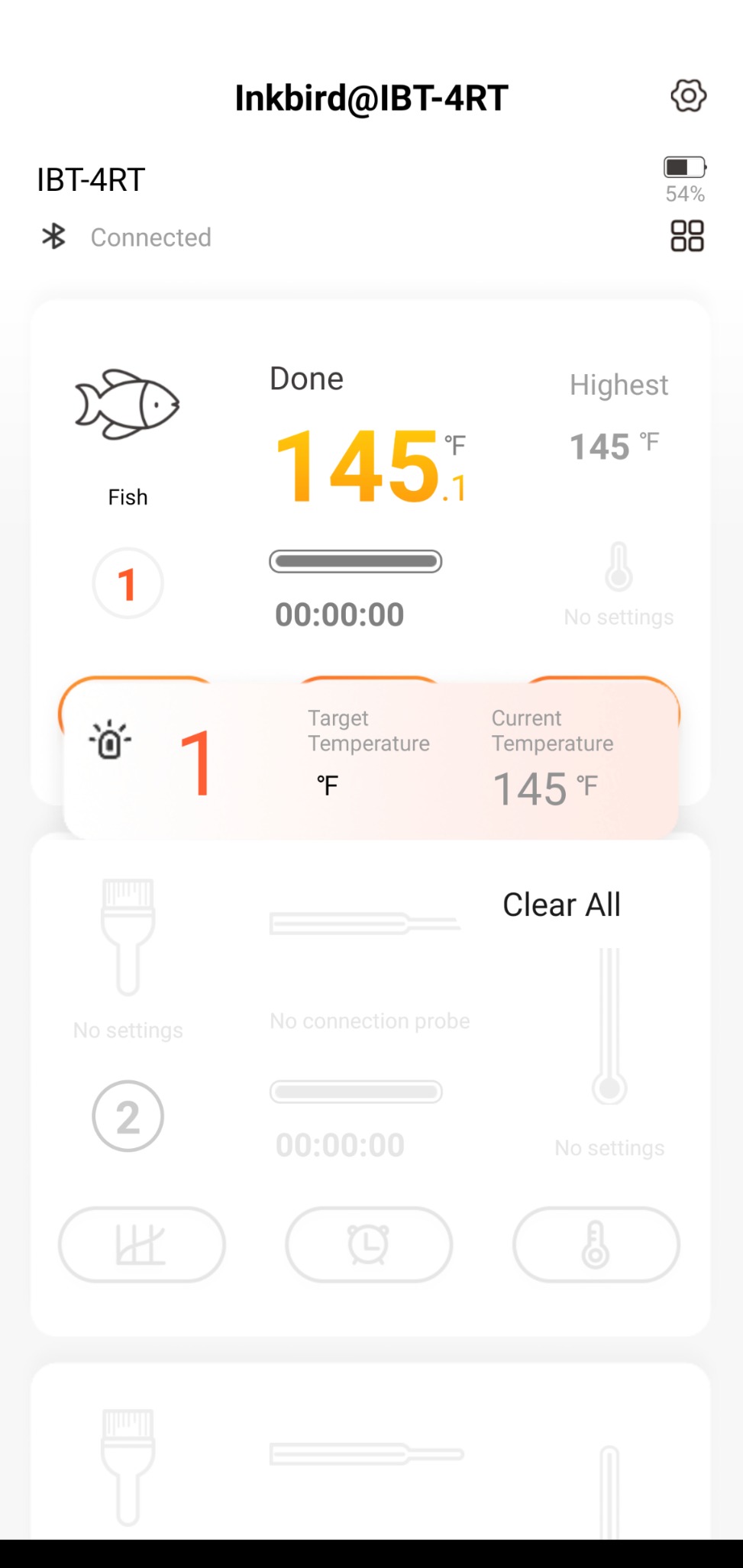 INKBIRD WiFi Wireless Meat Thermometer with 360°Readable LCD Standalone Base，4 Probes Digital Food Meat Thermometer with Remote Control for BBQ, Grill, Oven, Smoker, Rotisserie, Kitchen - Customer Photo 2