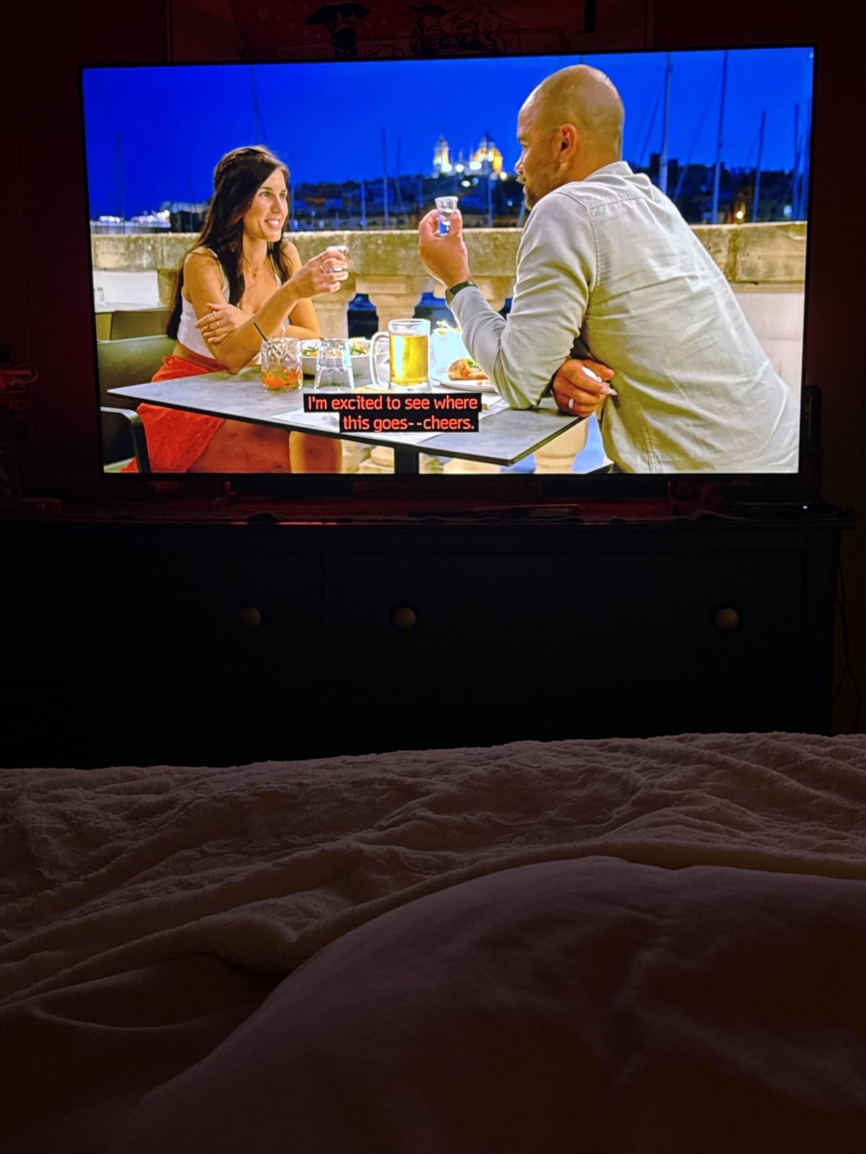 Samsung 85-Inch Class Crystal UHD U8000F 4K Smart TV (2025 Model) Endless Free Content, Crystal Processor 4K, MetalStream Design, Knox Security, Alexa Built-in - Customer Photo 2