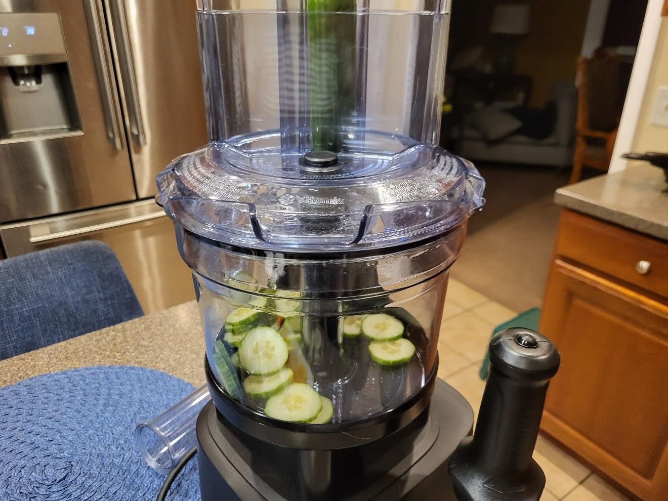 Vitamix Ascent X2 SmartPrep Kitchen System, Professional-Grade Blender, Stainless-Steel Blades, 12-Cup Food Processor Attachment, 48 Oz Blender Container, Black - Customer Photo 2