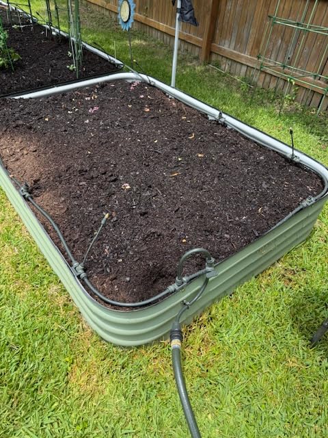 Vego Garden Irrigation Kit - Drip Irrigation System for Raised Garden Beds, Efficient Watering Solution for Vegetables, Flowers, and Plants, Easy DIY Installation (Large) - Customer Photo 1