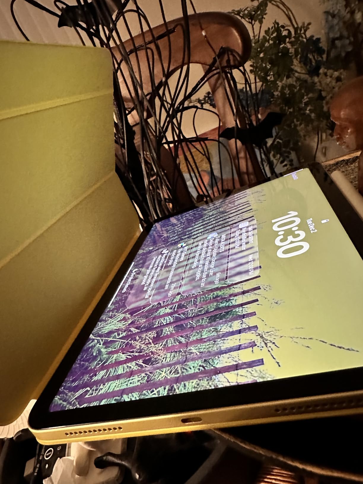 Apple iPad 11-inch: A16 chip, 11-inch Model, Liquid Retina Display, 128GB, Wi-Fi 6, 12MP Front/12MP Back Camera, Touch ID, All-Day Battery Life — Blue - Customer Photo 2