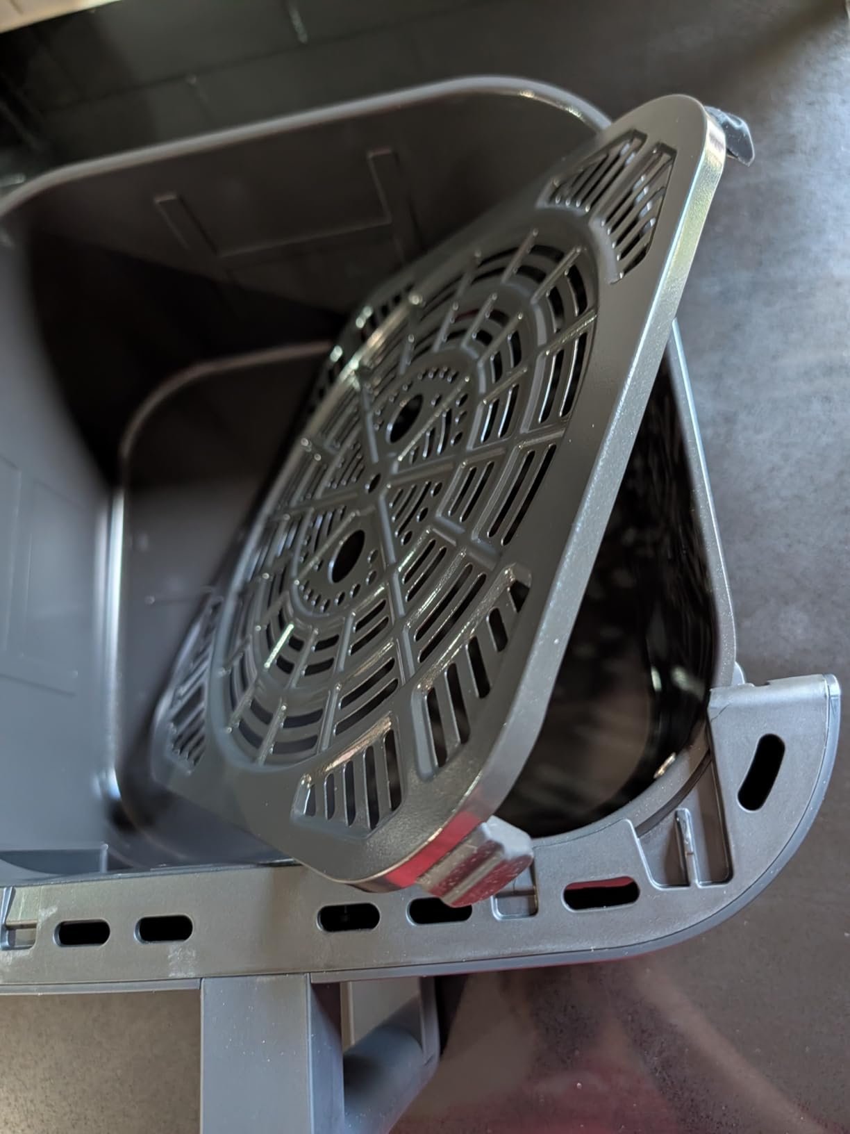 Chefman Crispinator Air Fryer 6-in-1 with 8 Qt capacity, 450°F Max Temp with TurboFry Pro Technology for Fast and Even Results, Viewing Window, Nonstick Ceramic Basket - Customer Photo 2