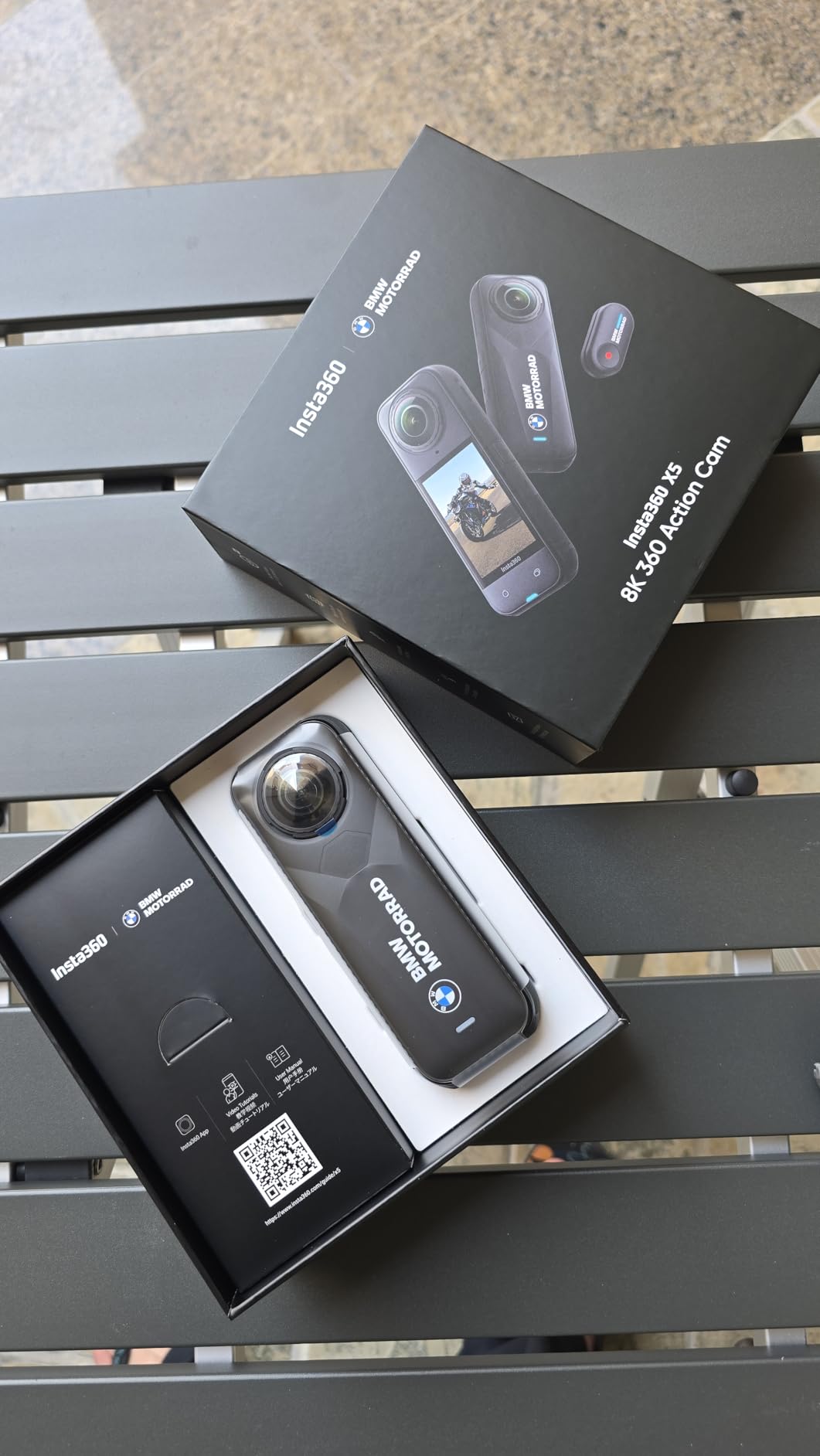 Insta360 X5 - Waterproof 8K 360° Action Camera, Leading Low Light, Invisible Selfie Stick Effect, Rugged and Replaceable Lens, 3-Hour Battery, Built-in Wind Guard, Stabilization, Triple AI Chip Design - Customer Photo 2