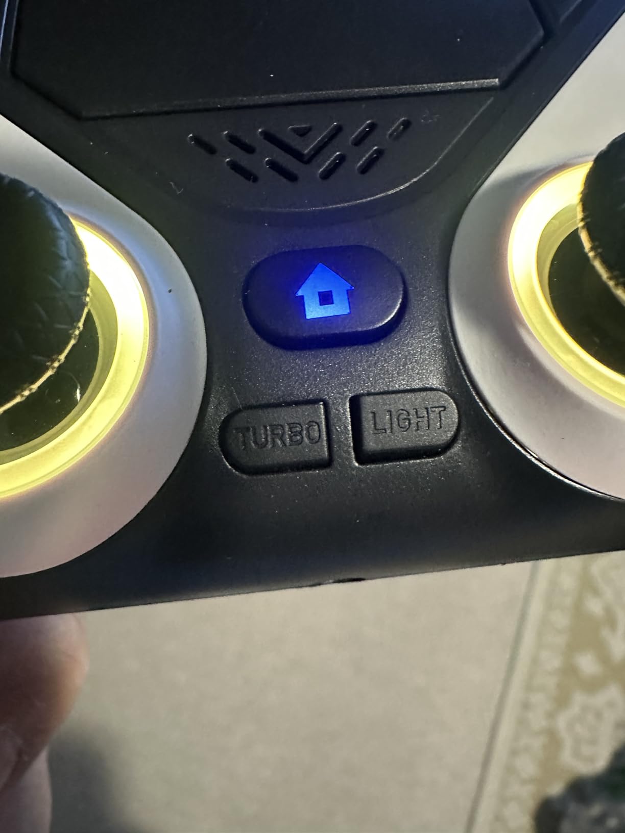 Gamrombo LED Wireless Controller for PS5, Compatible with PS5 Pro/Slim/PC, Dual Vibration, Macro/Turbo Function, 3.5mm Audio Jack, 6-Axis Motion Contro Gamepad with Speaker - Customer Photo 2