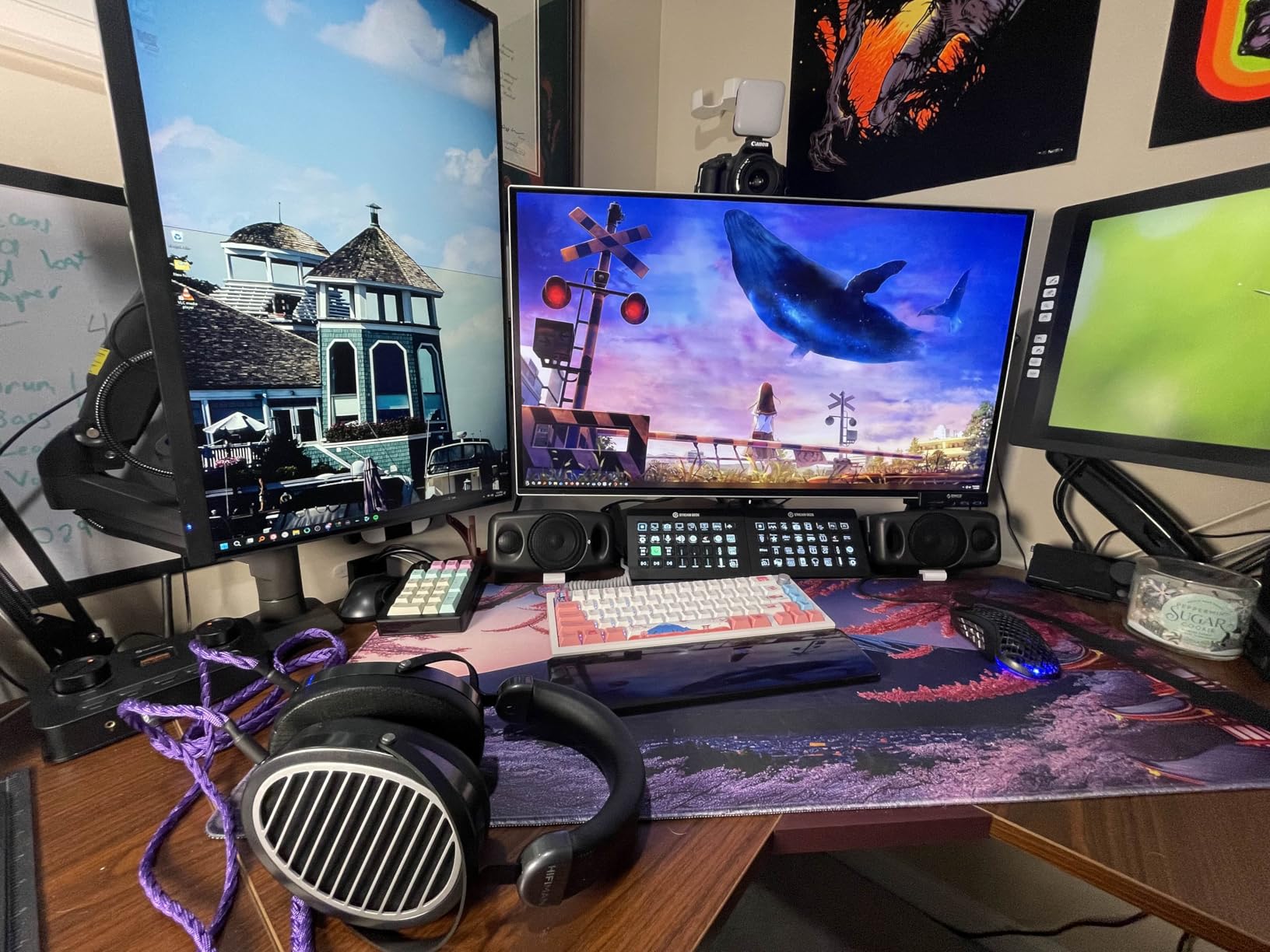 Fosi Audio K7 DAC Headphone Amp, Desktop USB C Digital to Analog Audio Converter for Workspace and Gaming PC PS5, Optical/Coaxial/Bluetooth aptX HD LL/Microphone Input, 3.5mm/4.4mm Balanced/RCA Output - Customer Photo 2