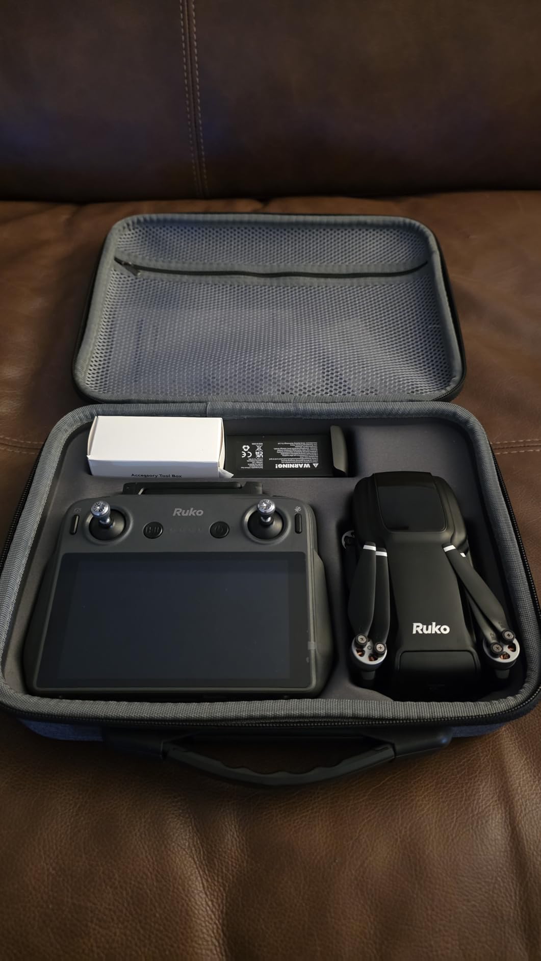 Ruko U11MINI 4K, Under 249g Pocket Drone with Camera for Adults 8K Photo 4K/30fps Video, 3-Axis Gimbal ElS, 20000ft FPV Digital Transmission, FAA- Exempt (32-Min Flight) - Customer Photo 2