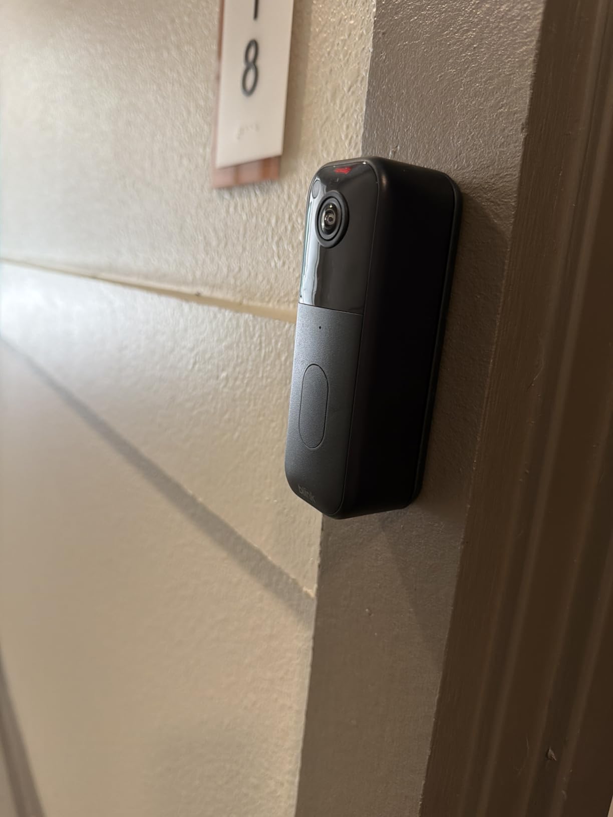 All-new Blink Video Doorbell + Outdoor 4 – Wireless smart security cameras, head-to-toe HD view, two-year battery life. Sync Module Core included – 1 camera system + Video Doorbell - Customer Photo 1