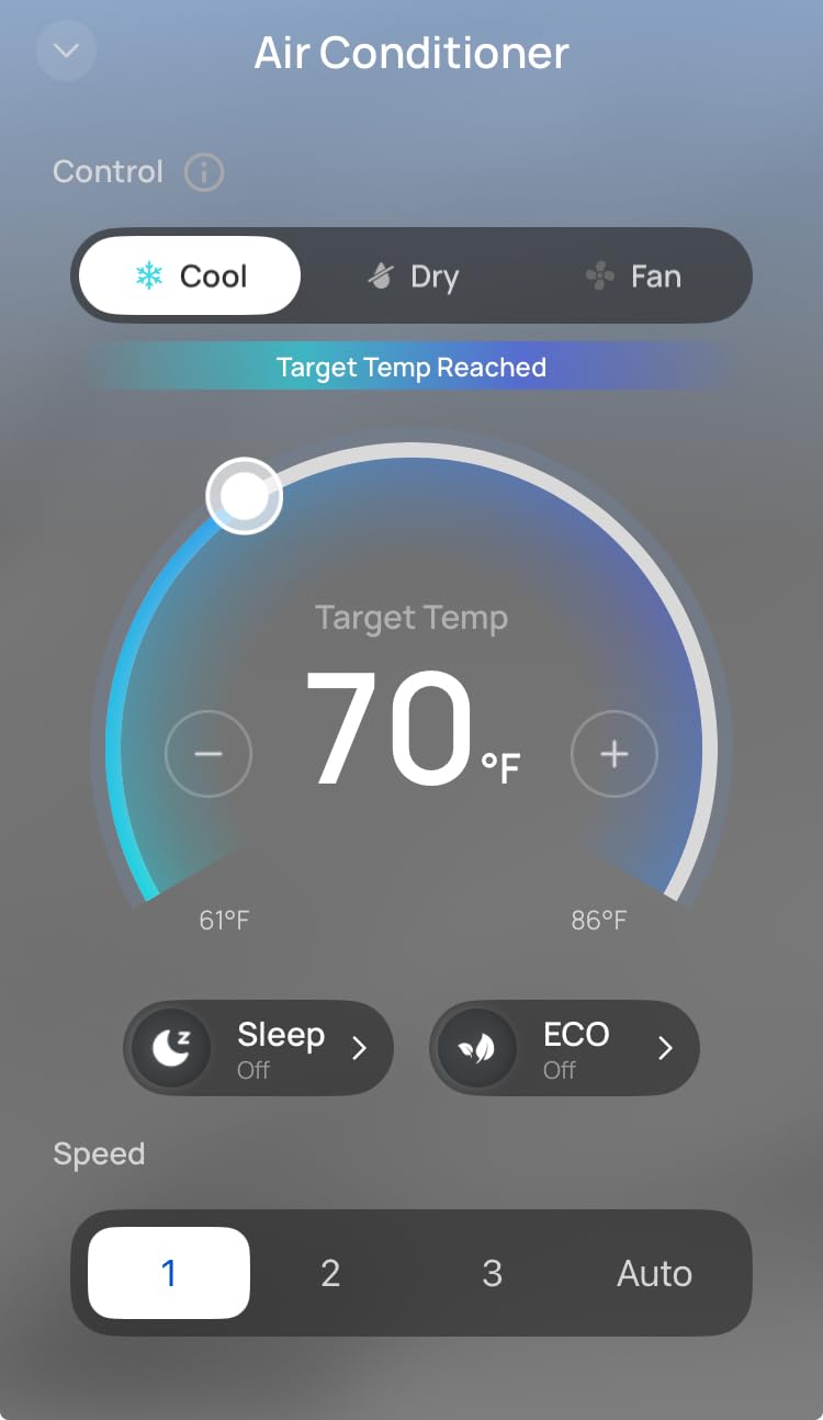 Dreo Portable Air Conditioners, 10,000 BTU Air Conditioner for Bedroom with Drainage-free Cooling, 45dB Quiet, APP/Voice/Remote, 24h Timer with Fan & Dehumidifier, Smart AC Unit for Room Indoors - Customer Photo 1
