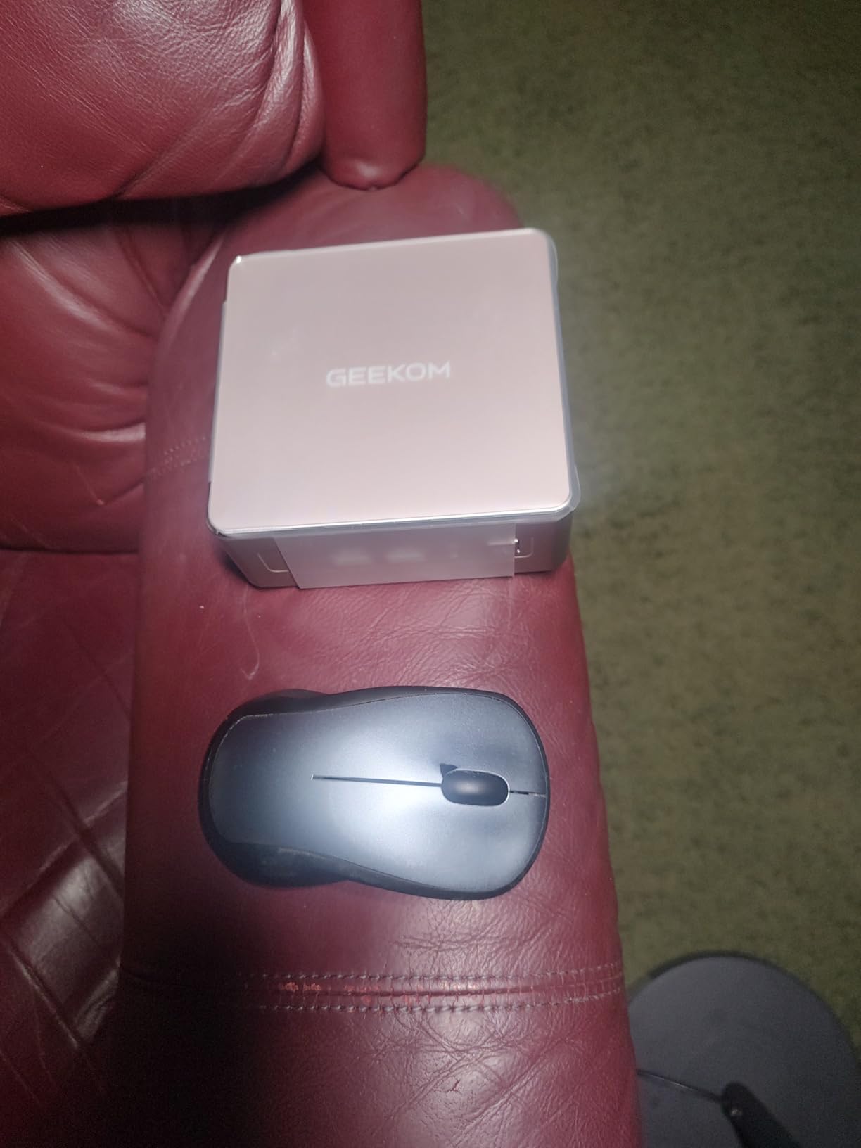 GEEKOM A5 Mini PC with AMD Ryzen 5 7430U, 3-Year Coverage, 16GB RAM(Upgradable, Not LPDDR)&512GB M.2 NVMe SSD, Windows 11 Pro Desktop Computer Support 8K/Wi-Fi 6/BT 5.2/USB 3.2/SD Slot/6x USB - Customer Photo 1