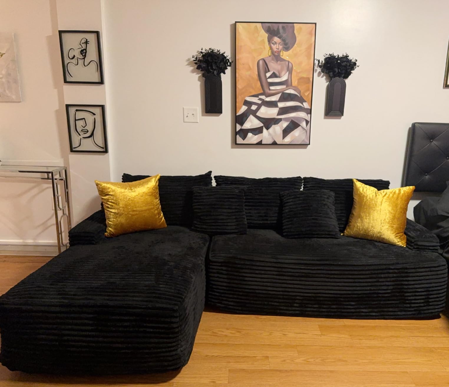 Modular Sectional Sofa Cloud Sectional Couch, 107