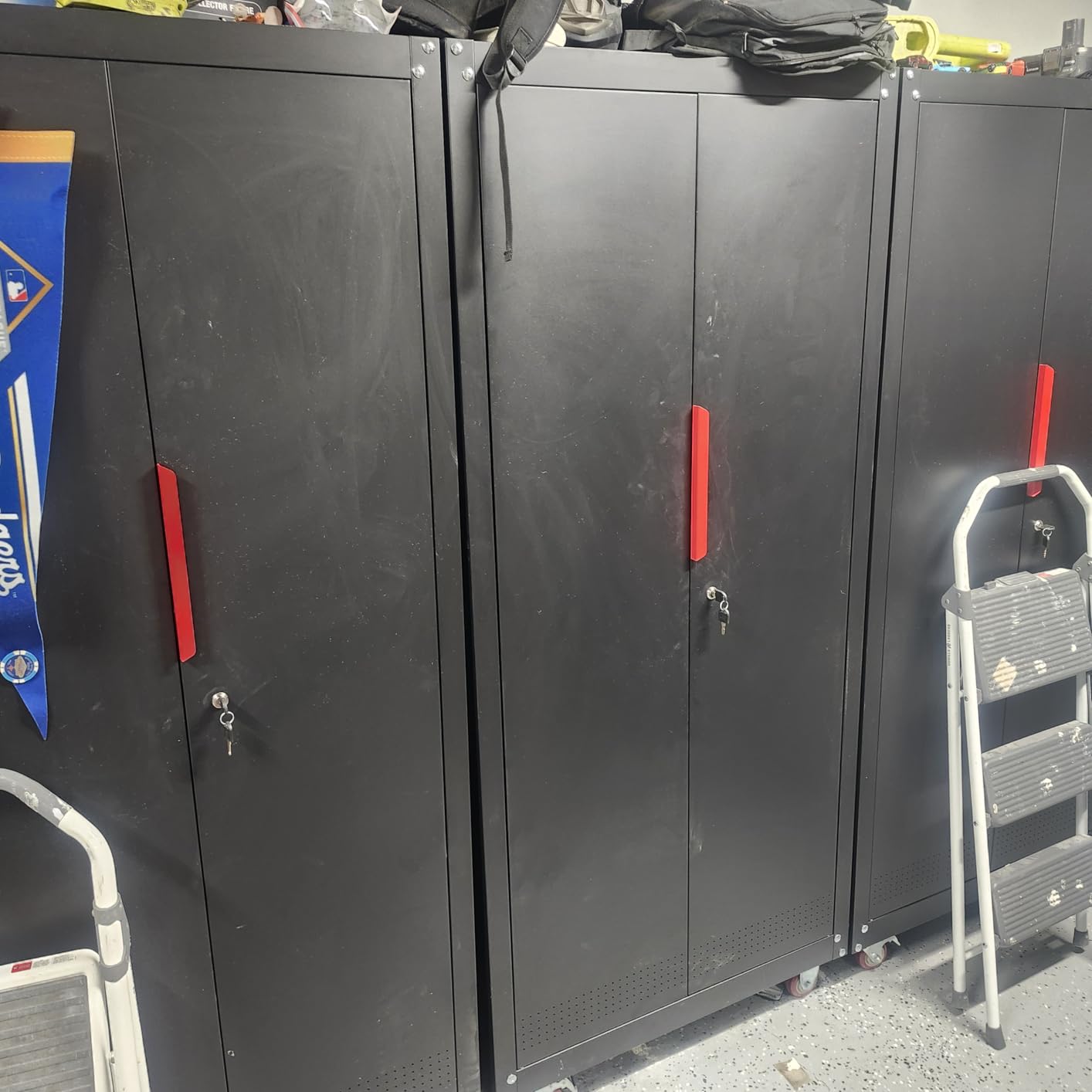 Eltean Metal Garage Cabinets with Wheels| 71