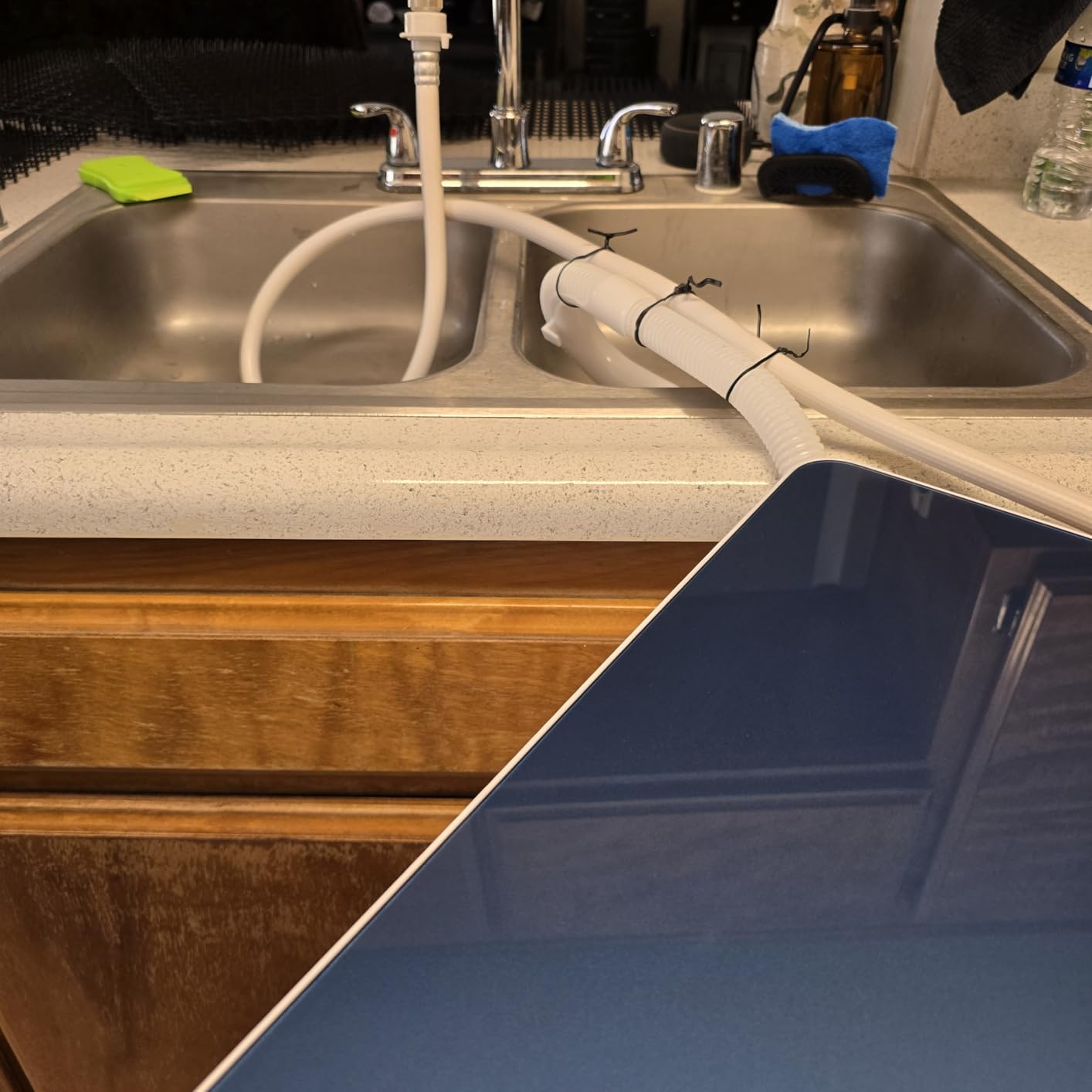 Auertech 18 lbs Portable Washing Machine, Fully Automatic Portable Washer with LED Display, 7 Wash Cycles, 4 Water Levels, Top Load Washing Machine for Apartment, RV, Dorm, Home - Customer Photo 2