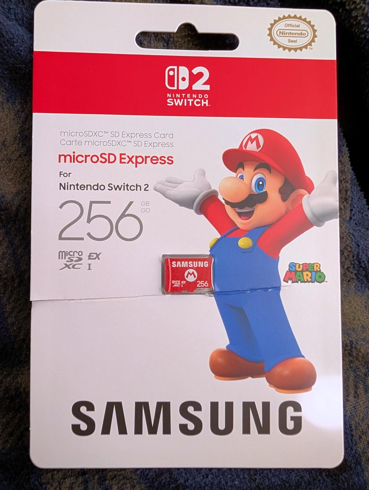 Samsung microSD Express Card – 256GB for Nintendo Switch™ 2 - Customer Photo 2
