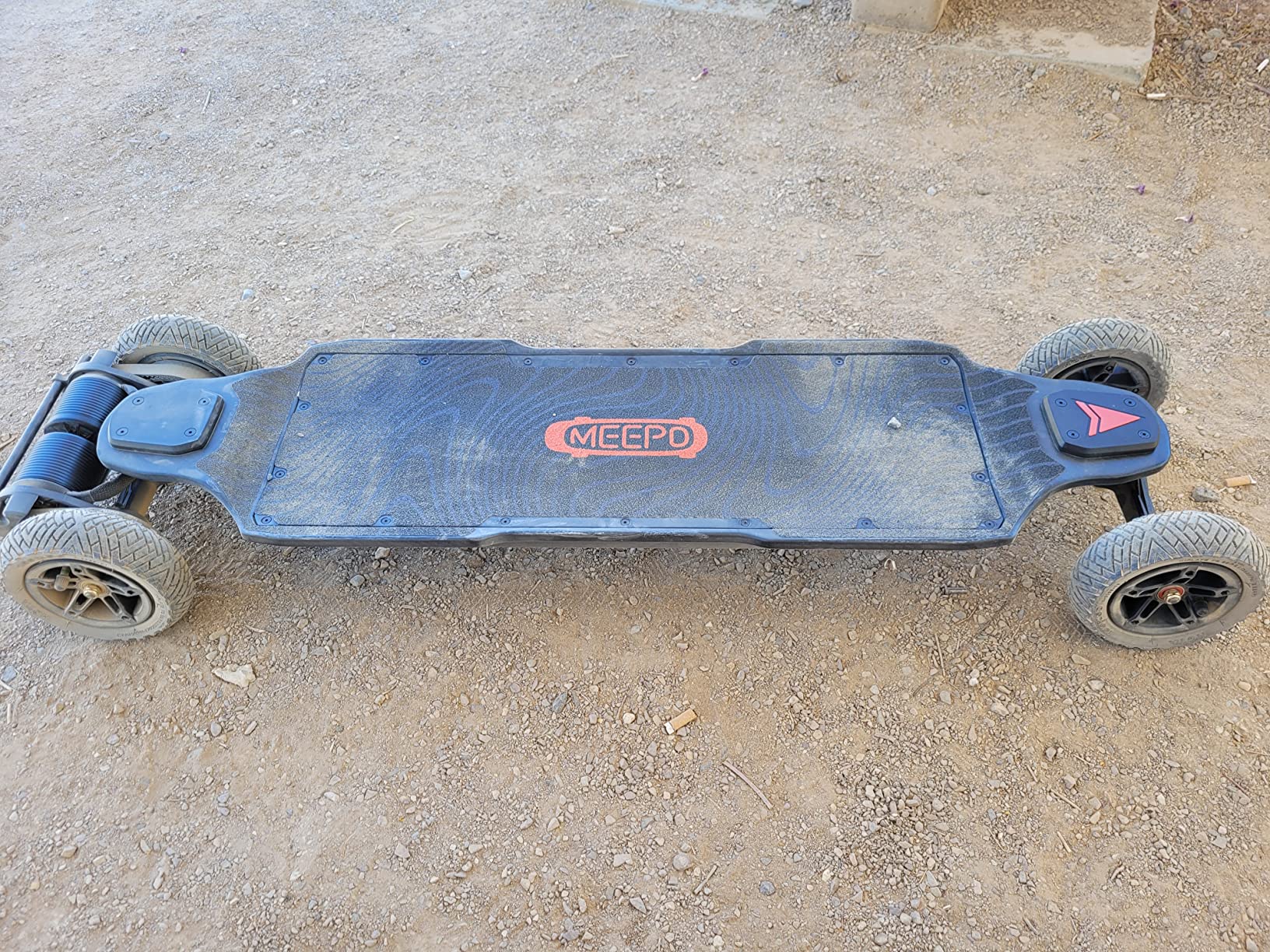 MEEPO Bamboo Series Off-Road All Terrain Electric Skateboard, Ultra-Long 20-31 Miles Range Mountain Board, Highest 28-32 MPH Top Speed, 155-175mm Wheels, Professional for Adult Riders Customer Review MEEPO Bamboo Series Off-Road All Terrain Electric Skateboard, Ultra-Long 20-31 Miles Range Mountain Board, Highest 28-32 MPH Top Speed, 155-175mm Wheels, Professional for Adult Riders - Customer Photo 2