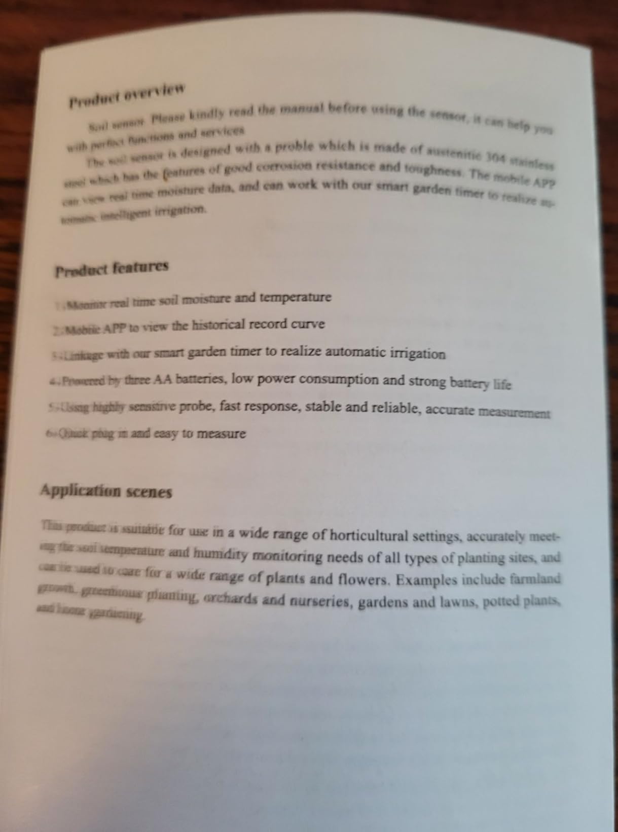 Smart WiFi Soil Moisture & Temperature Sensor - Hub-Free Soil Meters for Lawn, Garden, Greenhouse, Real-Time App Alerts, IP67 Waterproof, Works with Automatic Watering Systems,Gardening Gift - Customer Photo 1