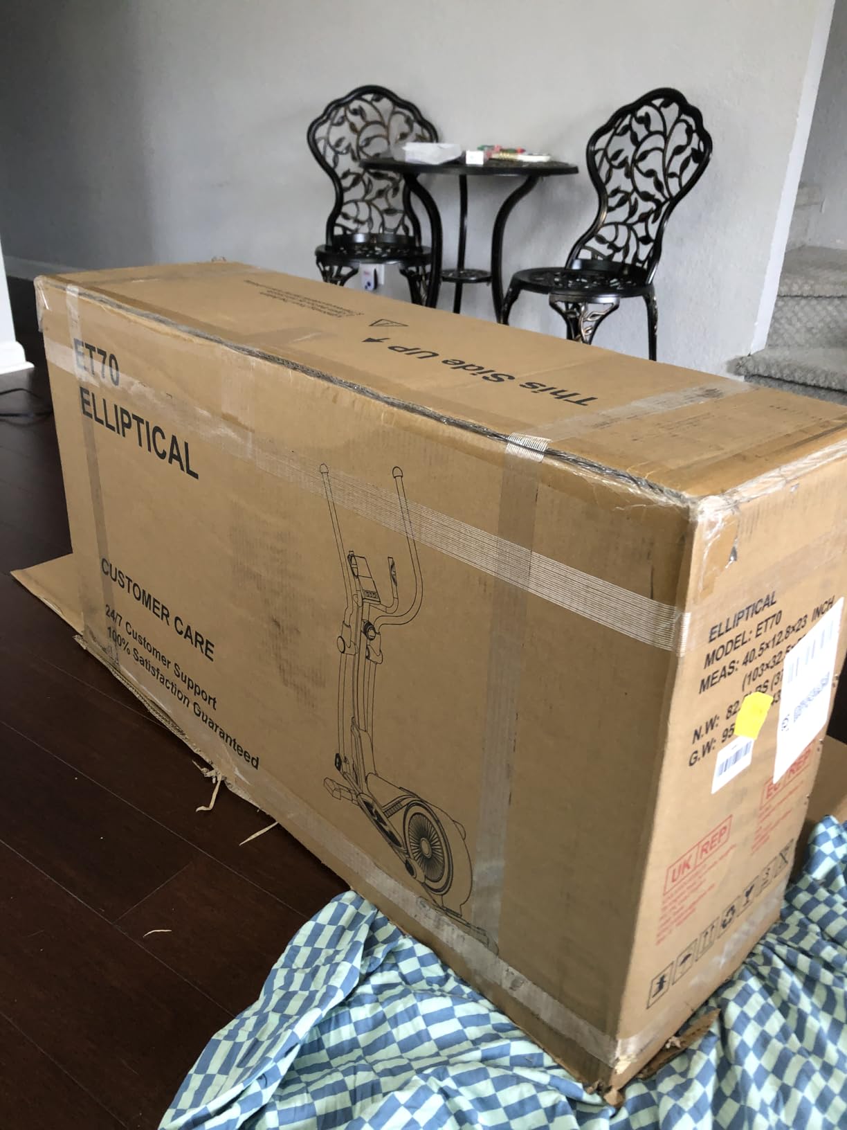 UMAY Elliptical Exercise Machine with 15.5