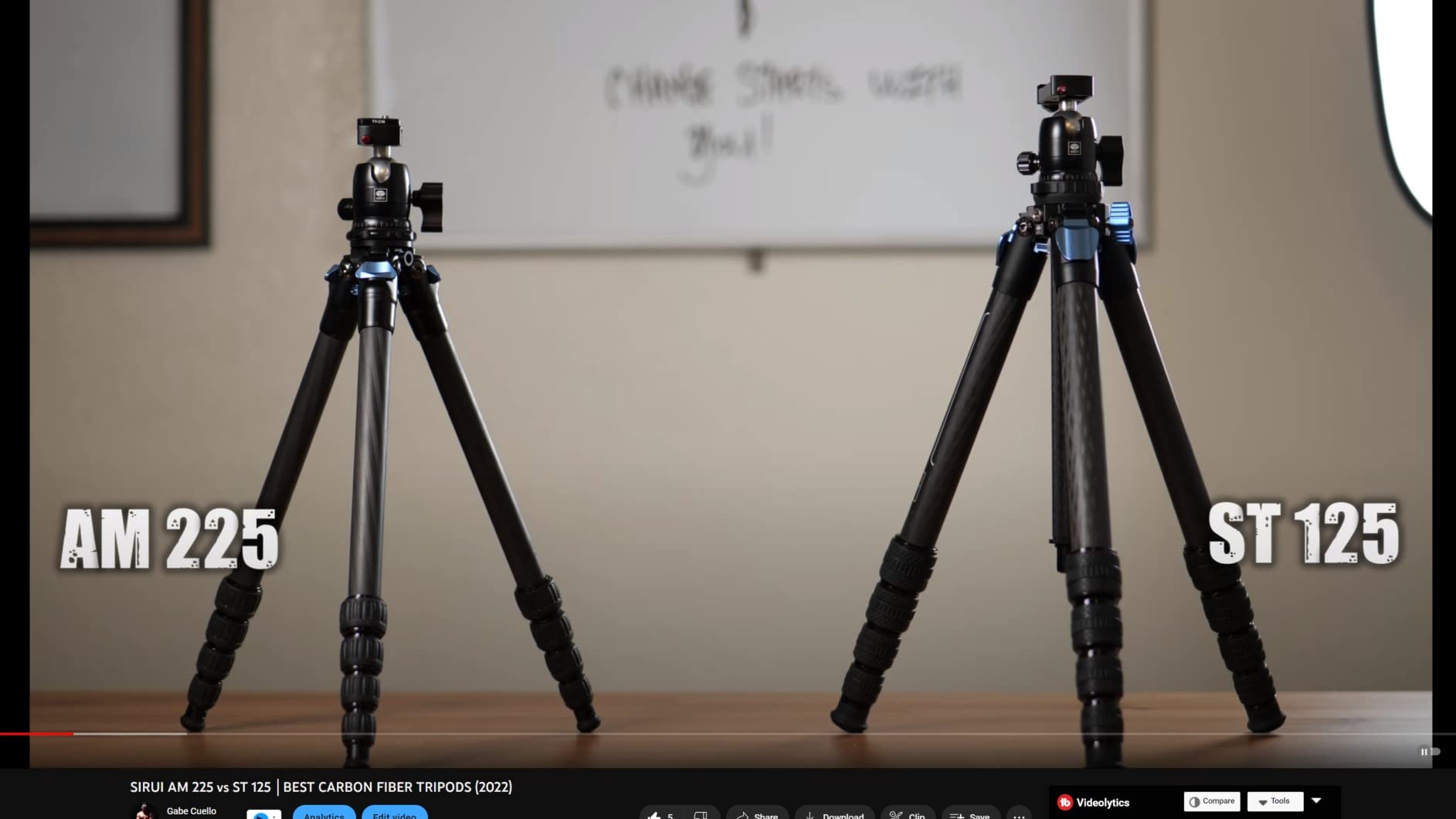SIRUI Carbon Fiber Travel Tripod, 50