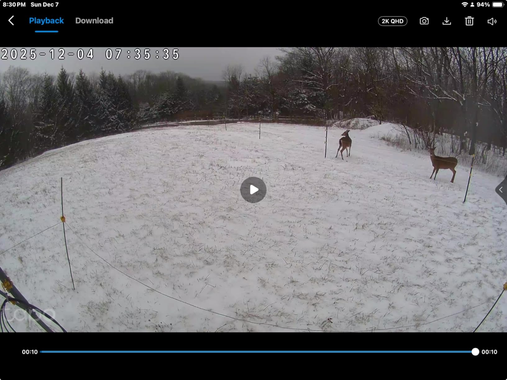 Tapo Outdoor Security Camera Wireless, 1080P, Up to 180 Days Battery, Free Person Detection, Color Night Vision, SD/Could Storage, Alexa & Google Assistant Compatible, Ideal for Homeowners(C400) - Customer Photo 1