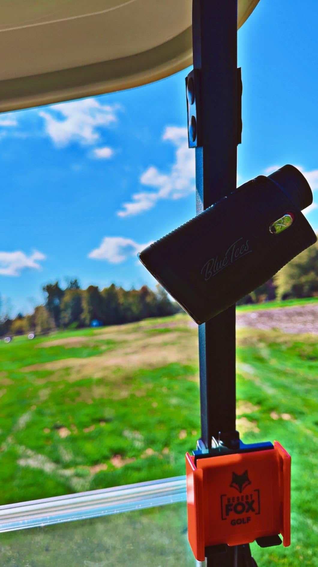 Blue Tees Golf Series 4 ULTRA Golf Rangefinder with Slope Switch, 1200 Yards, OLED Display 6X Magnification Laser Rangefinder, Slope Measurement, Magnetic Strip, Flag Pole Locking with Pulse Vibration - Customer Photo 1