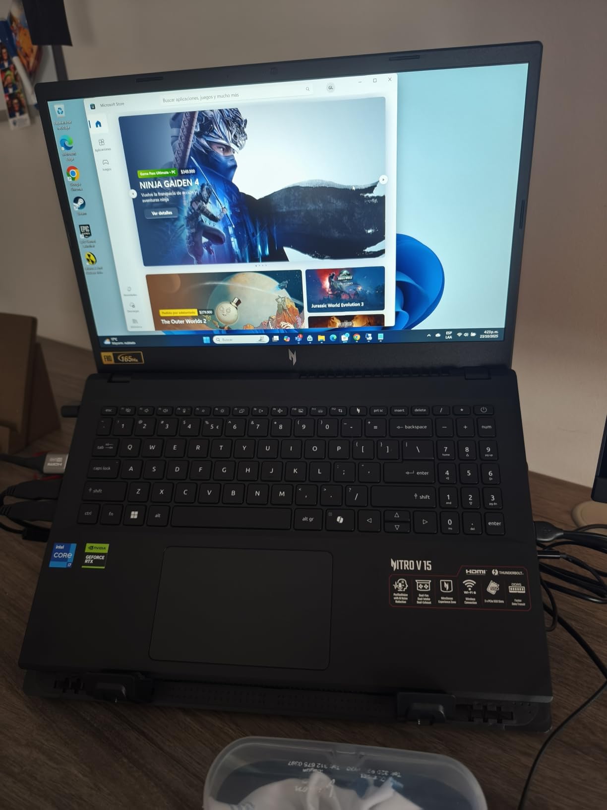 Nitro V Gaming Laptop | Intel Core i7-13620H Processor | NVIDIA GeForce RTX 4050 Laptop GPU | 15.6