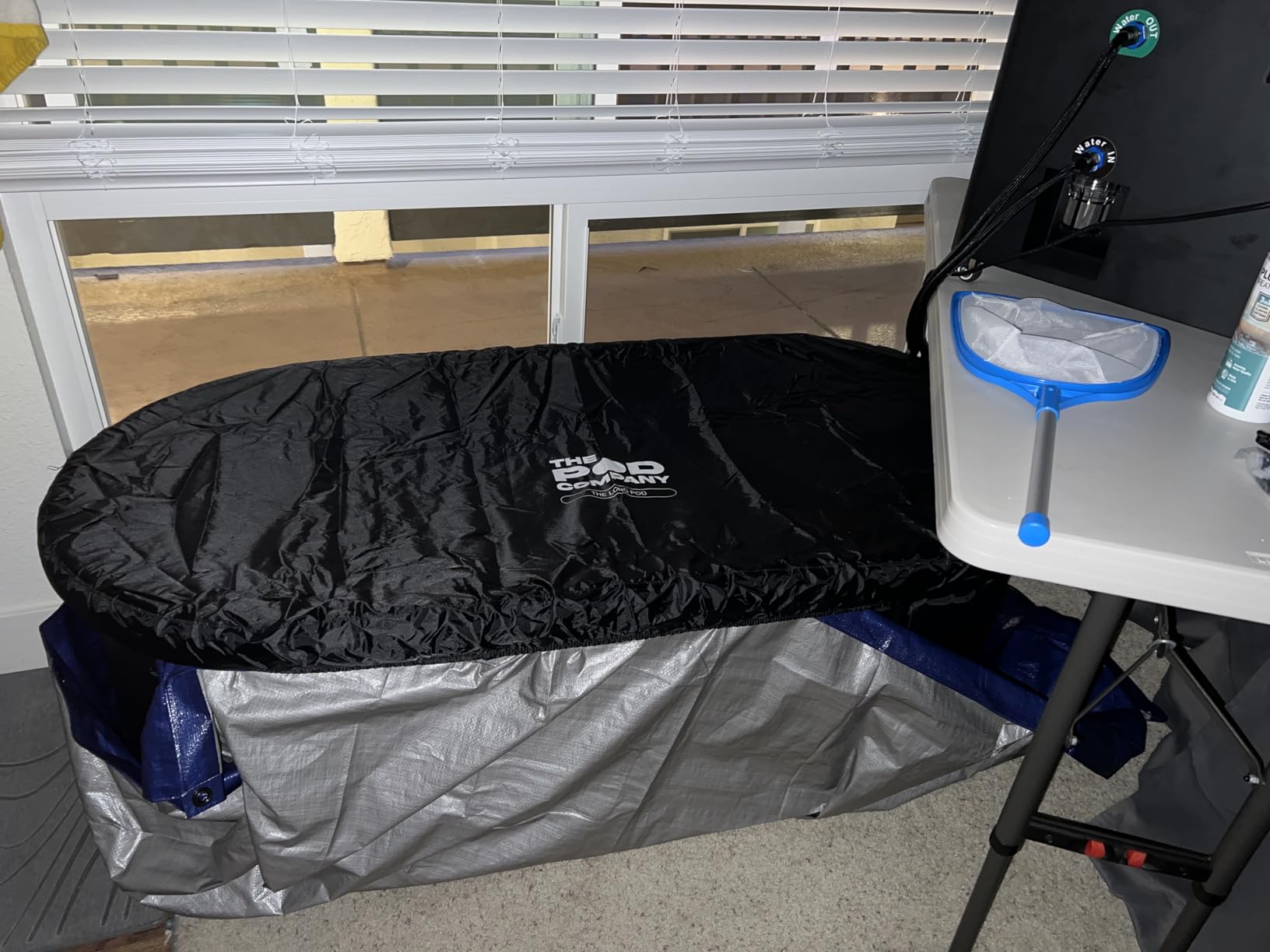 The Pod Company Ice Pod Pro Cold Plunge - 110-Gallon Inflatable Ice Tub for Cold Water Therapy - Pro-Grade Insulated Cold Plunge Tub Compatible with Water Chillers - Customer Photo 1