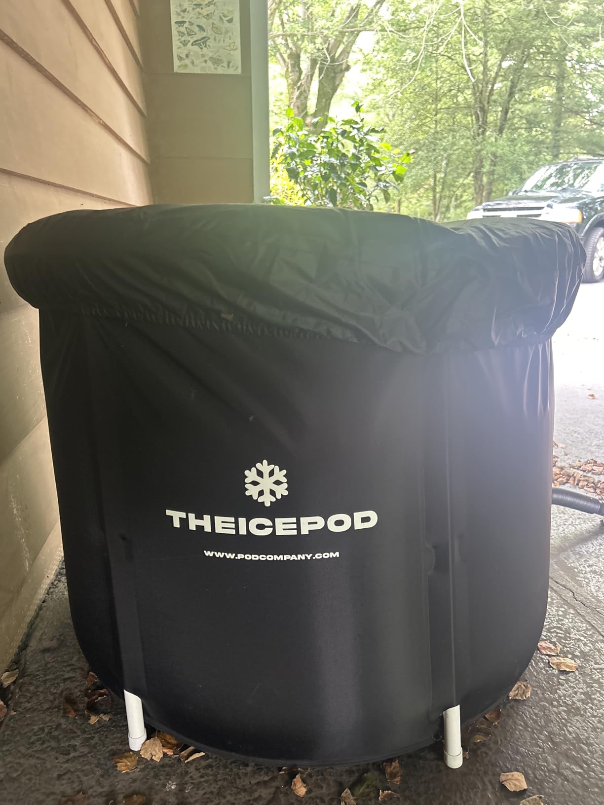 The Pod Company Ice Pod Pro Cold Plunge - 110-Gallon Inflatable Ice Tub for Cold Water Therapy - Pro-Grade Insulated Cold Plunge Tub Compatible with Water Chillers - Customer Photo 3