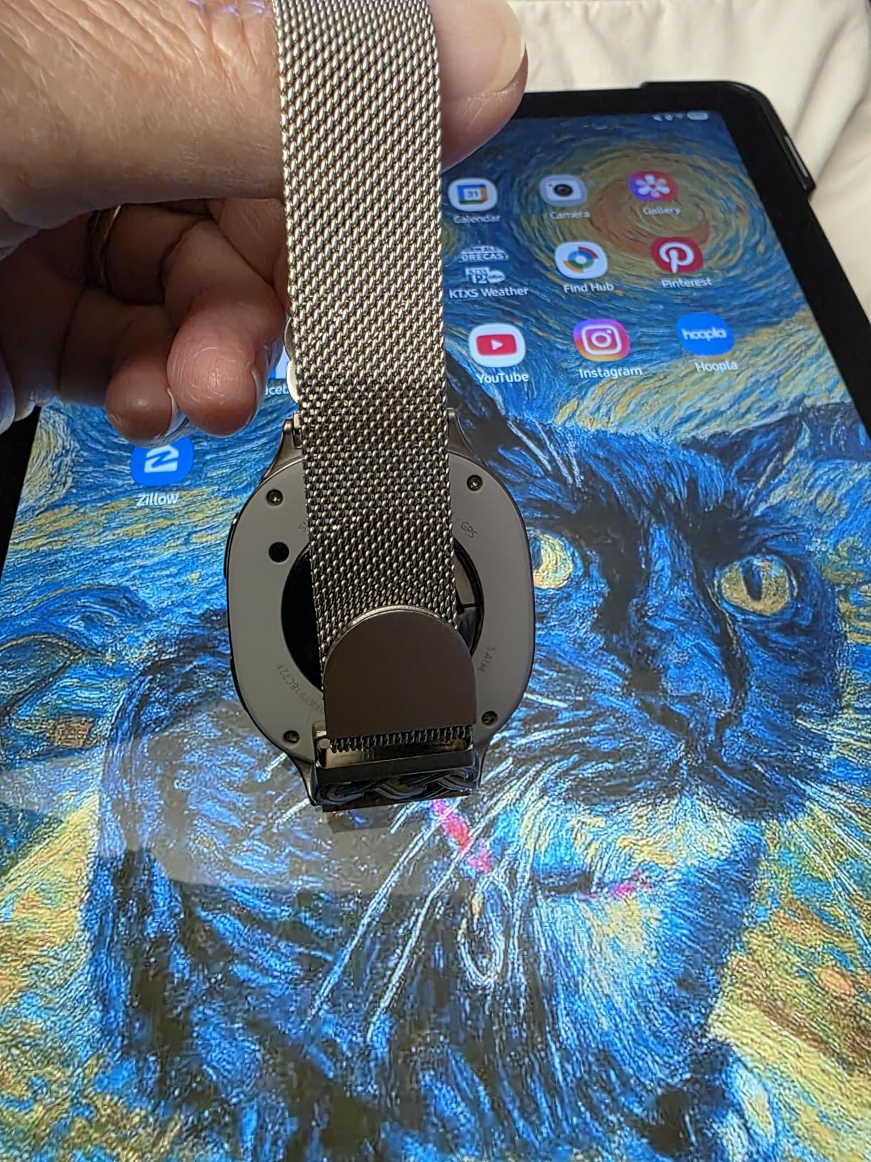 Samsung Galaxy Watch 8 Classic (2025) 46mm Bluetooth Smartwatch, Cushion Design, Rotating Bezel, Quick Button, Sleep Coaching, Running Coach, Energy Score, Black [US Version, 2 Yr Warranty] - Customer Photo 2