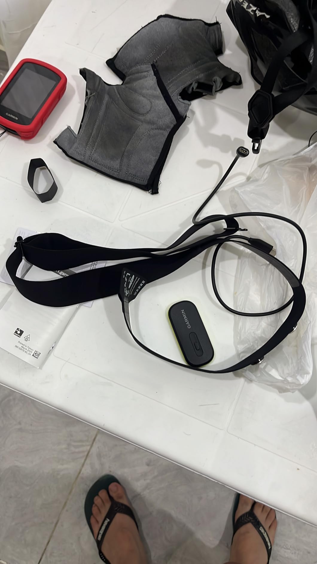 Garmin HRM 600 Premium Heart Rate Monitor, Accurate Heart Rate and HRV Data, Running Dynamics, Stand-Alone Activity Recording, M-XL - Customer Photo 1