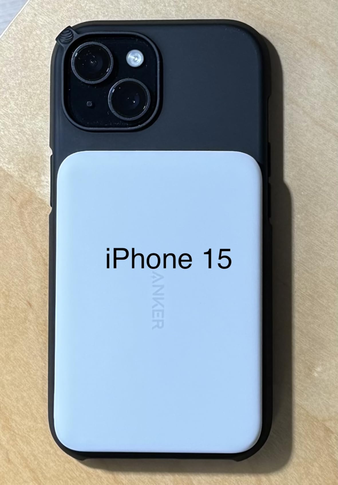 Anker Nano Power Bank, Ultra-Slim 5,000mAh Magnetic Wireless Charging Battery, Qi2 Certified 15W Max MagSafe-Compatible Portable Charger, Ergonomic Design, for iPhone Air/17/16 Series - Customer Photo 2