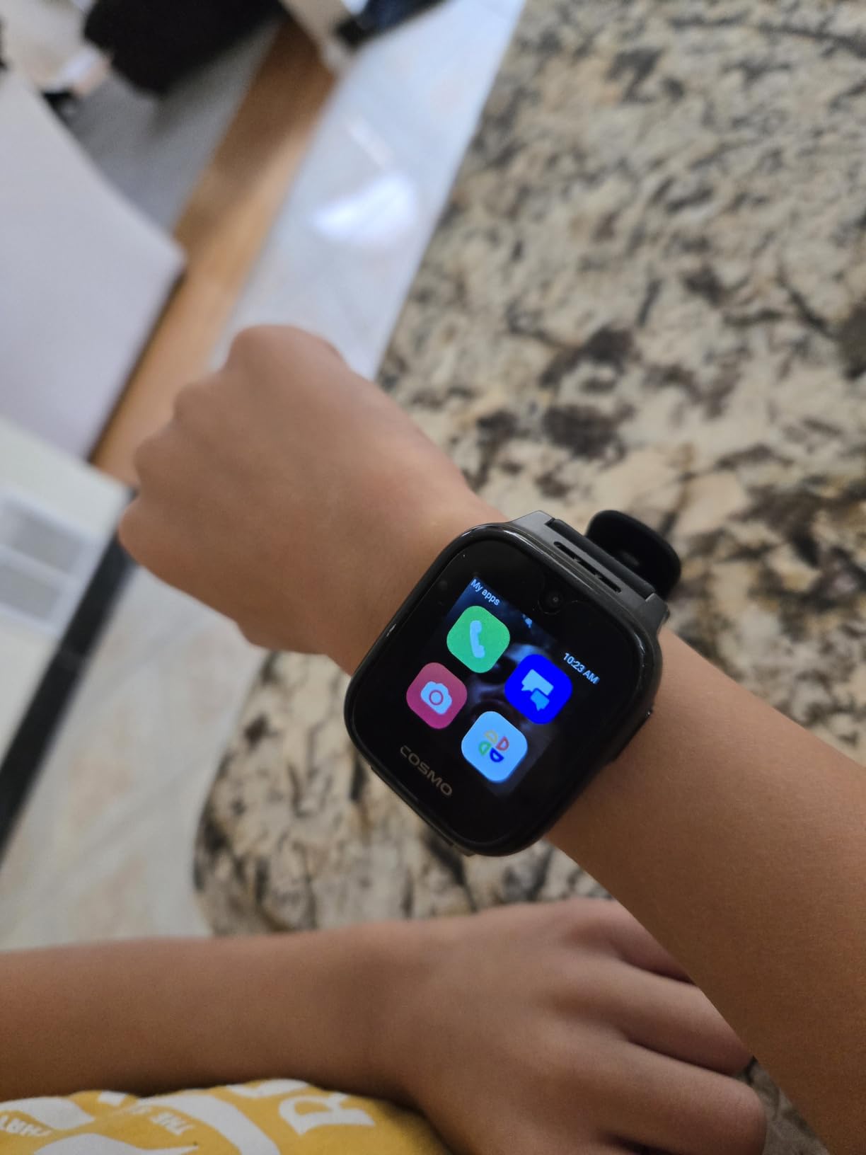 JrTrack 5 Kids Smart Watch by Cosmo with Precision Real-Time GPS Tracking - Customer Photo 1