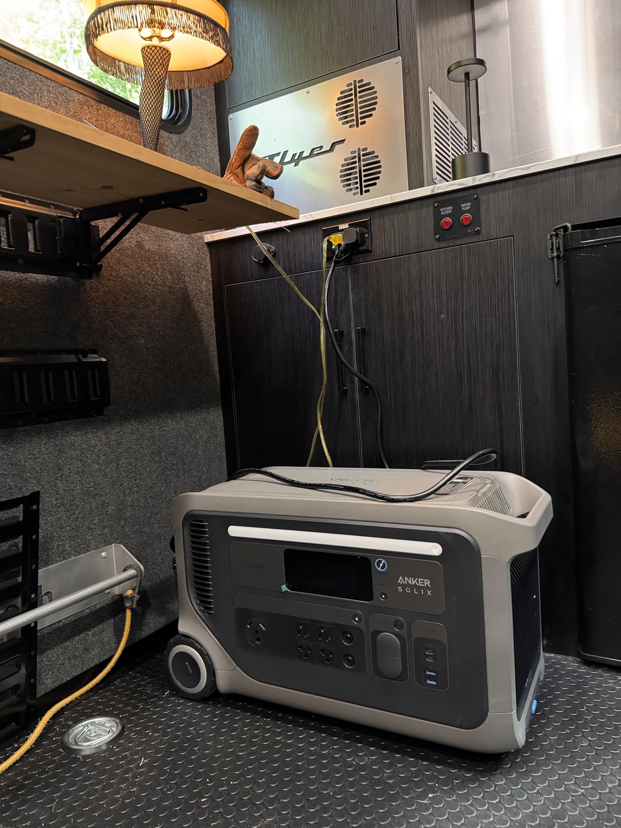 Anker SOLIX F3000 Portable Power Station and 400W Solar Panel, 3,072Wh, 6,000W Recharging, Solar Generator for Home Use, Expandable to 24kWh, For Outages, Camping, RVs, and Emergencies - Customer Photo 1