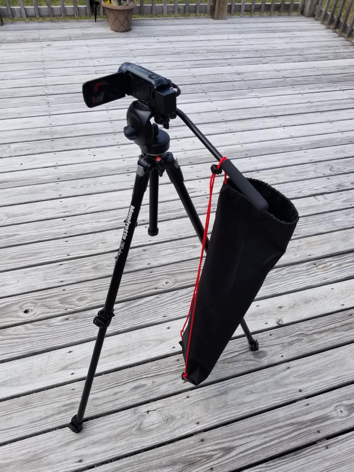 Manfrotto 290XTRA Aluminum Camera Tripod with 496 Ball Head, 3 Segments, 4 Angles, Quick Releases, Arca-Swiss Compatible, 10 kg Load Capacity, Carry Case, for DSLR & Mirrorless Cameras Customer Review Manfrotto 290XTRA Aluminum Camera Tripod with 496 Ball Head, 3 Segments, 4 Angles, Quick Releases, Arca-Swiss Compatible, 10 kg Load Capacity, Carry Case, for DSLR & Mirrorless Cameras - Customer Photo 2