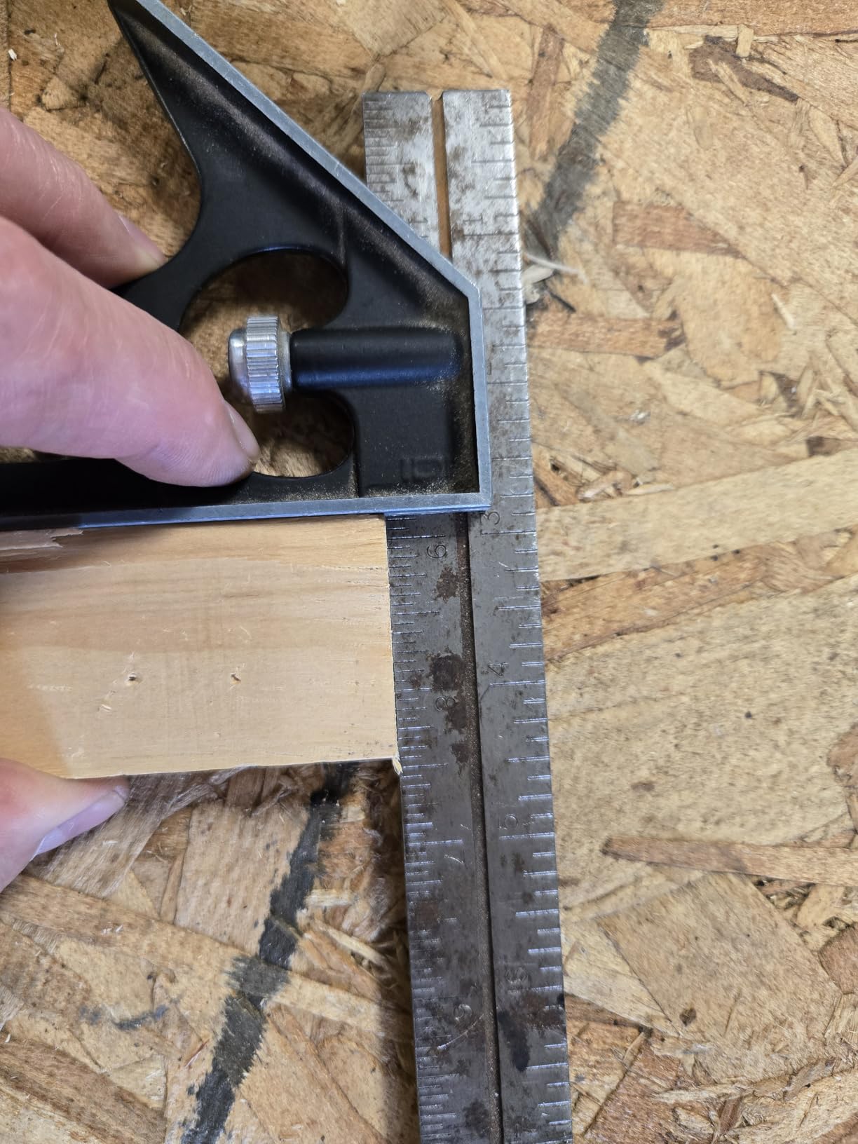 10-inch Compound Miter Saw, 5000RPM, 15 Amp, Single Bevel 0-45° with Extension Table, 36T Blade, Power Saw for Metal, Plastic, Wood, Laminates - Customer Photo 1