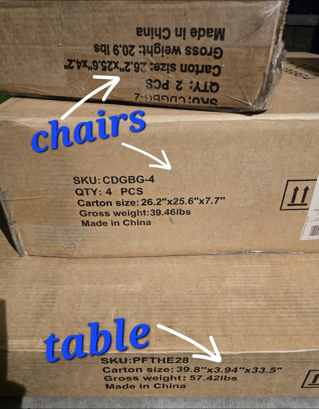 5 Piece Patio Dining Set for 4, 35