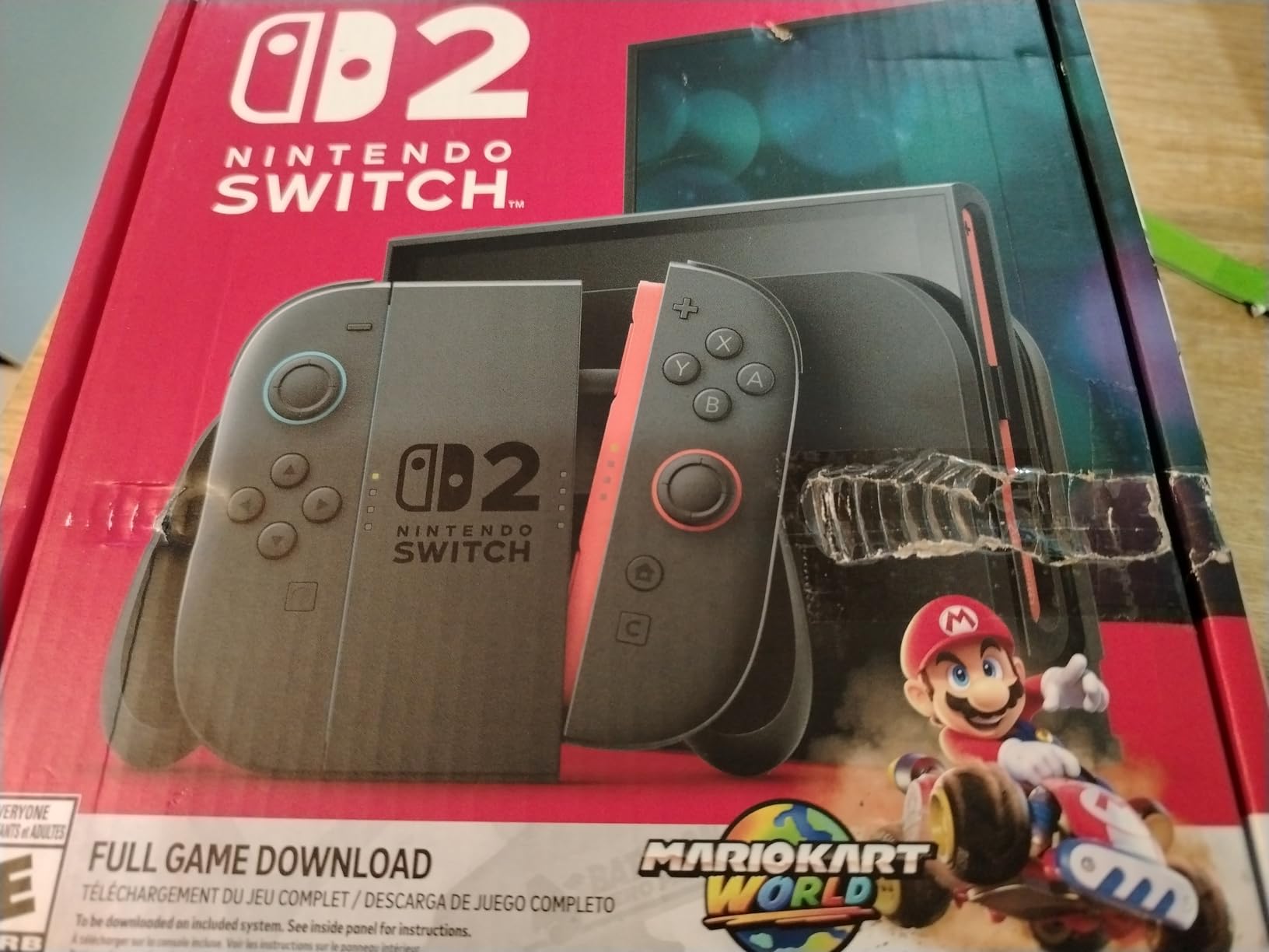 Nintendo Switch 2 + Mario Kart World Bundle - Customer Photo 2