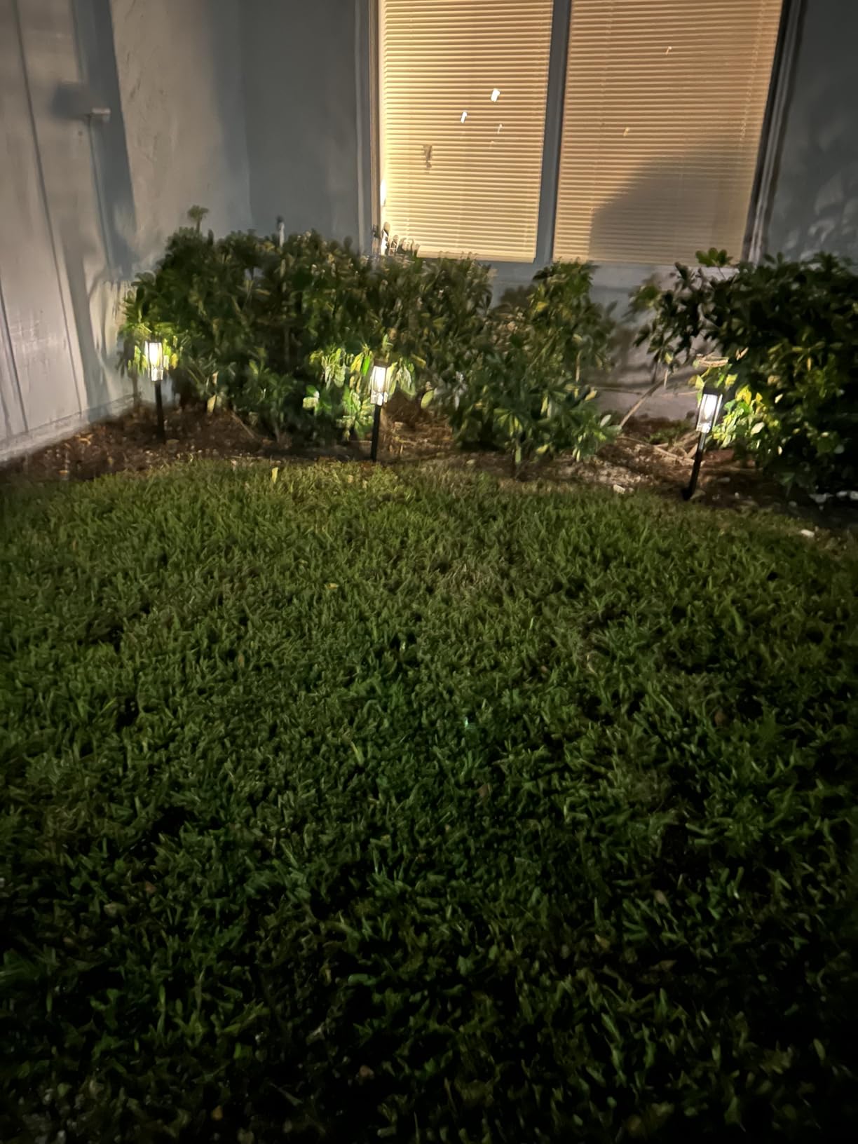 Philips 8 Packs Solar Pathway Lights Outdoor, Glass Metal Led Garden Landscape Lightings, 3000K Warm White, Waterproof for Decor Yard, Walkway, Patio, Driveway, Lawn - Customer Photo 2